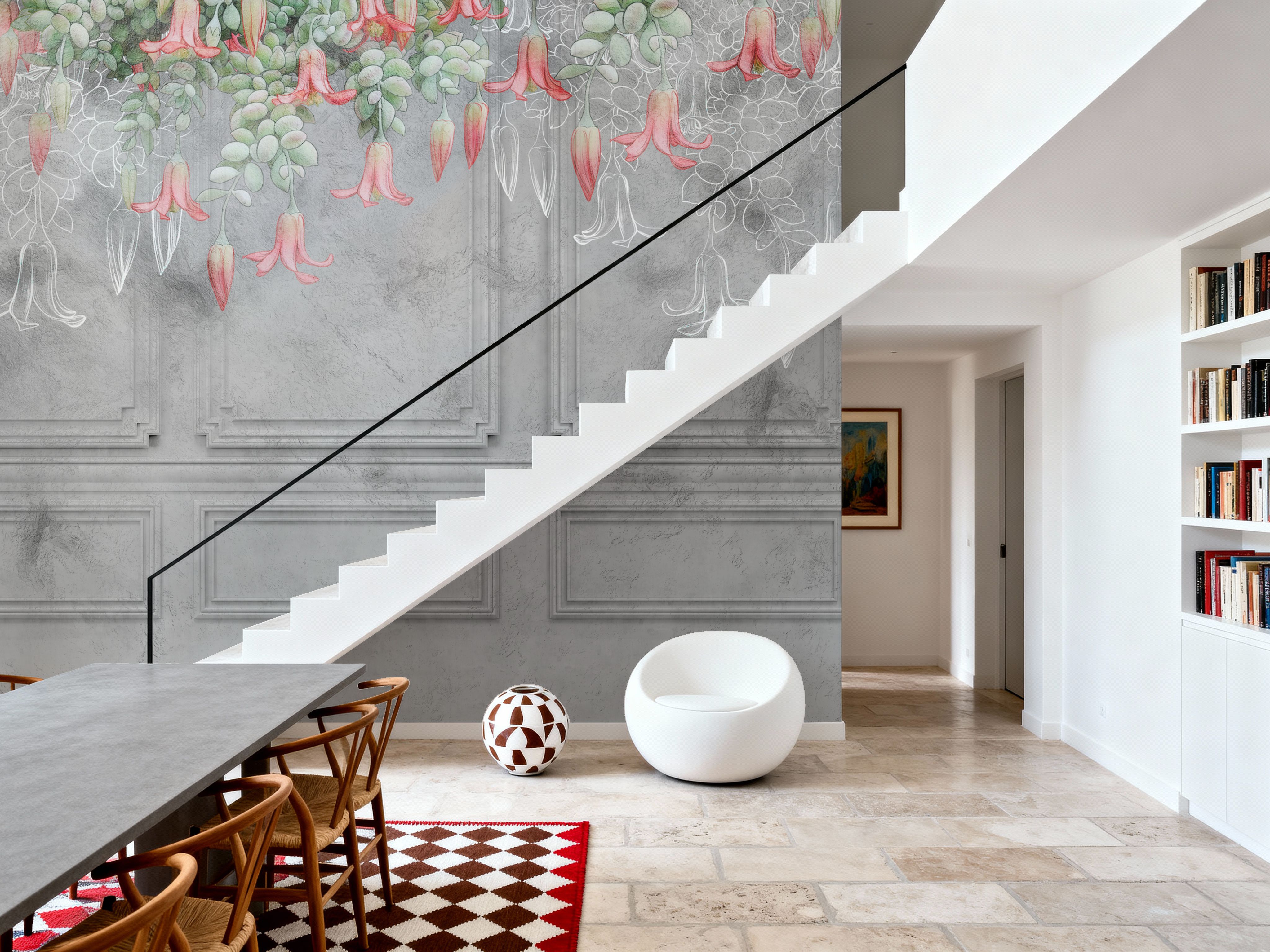 Upside Down World, Papier peint