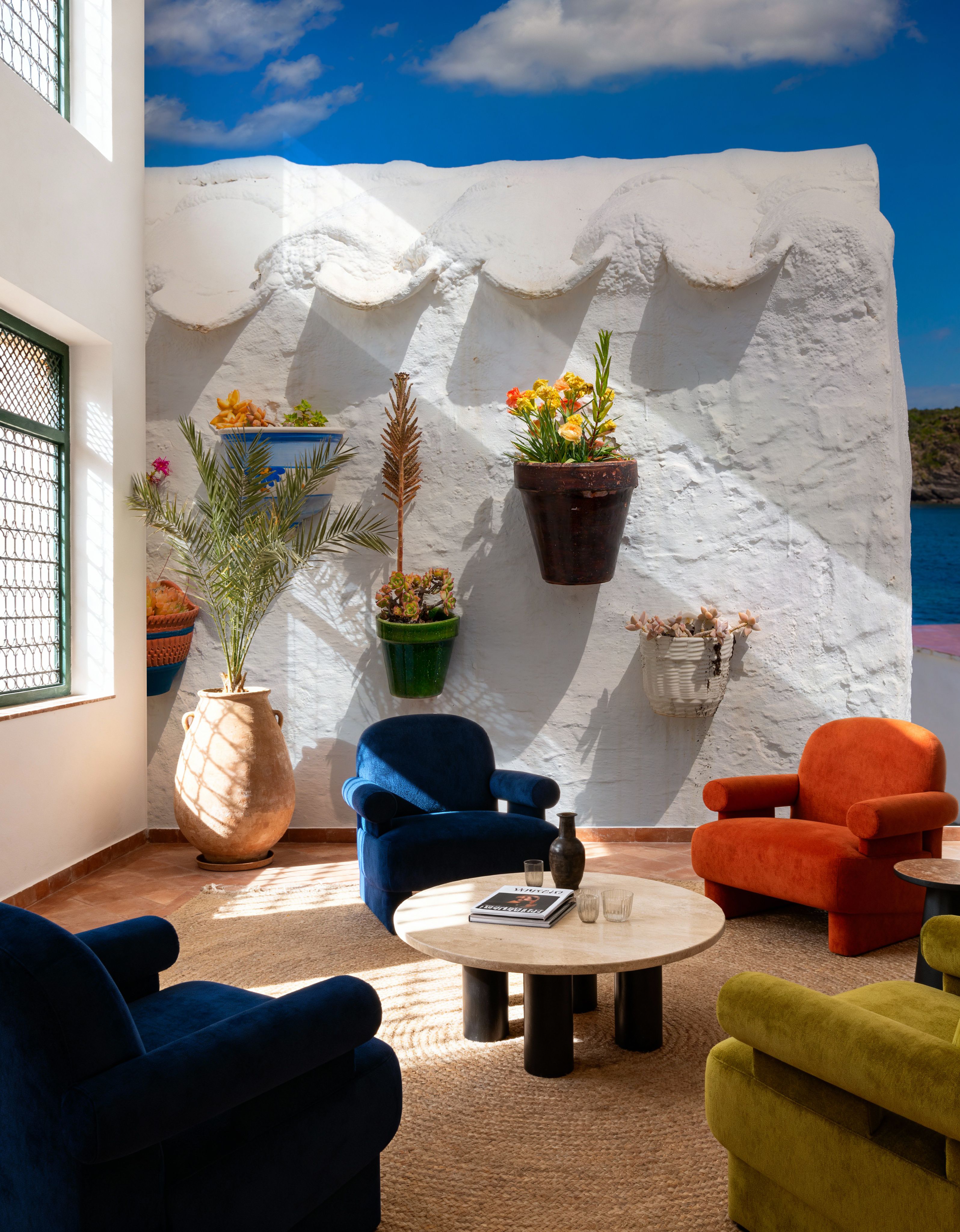 Mediterranean Flower Pots