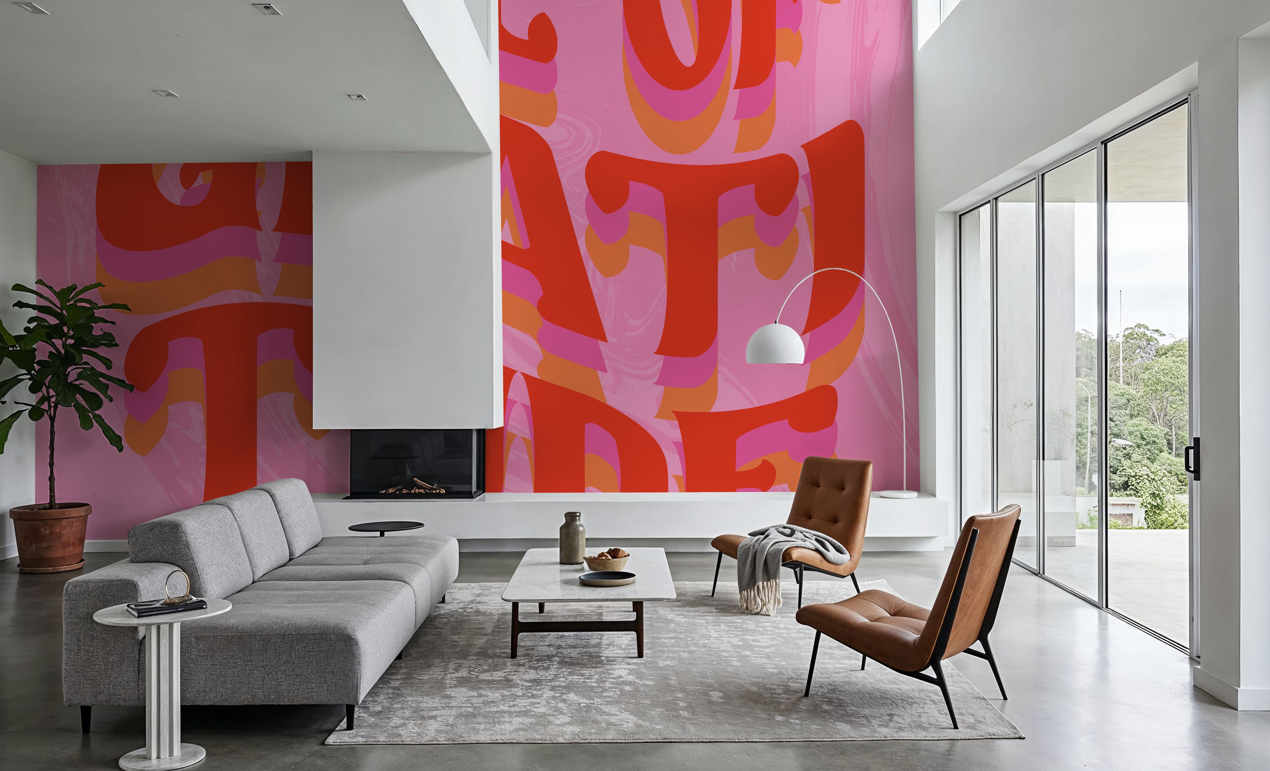 Kind Words II, Papier peint