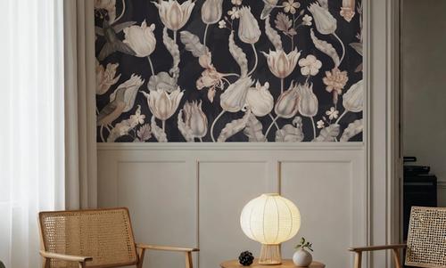 Tulips & Birds, Midnight