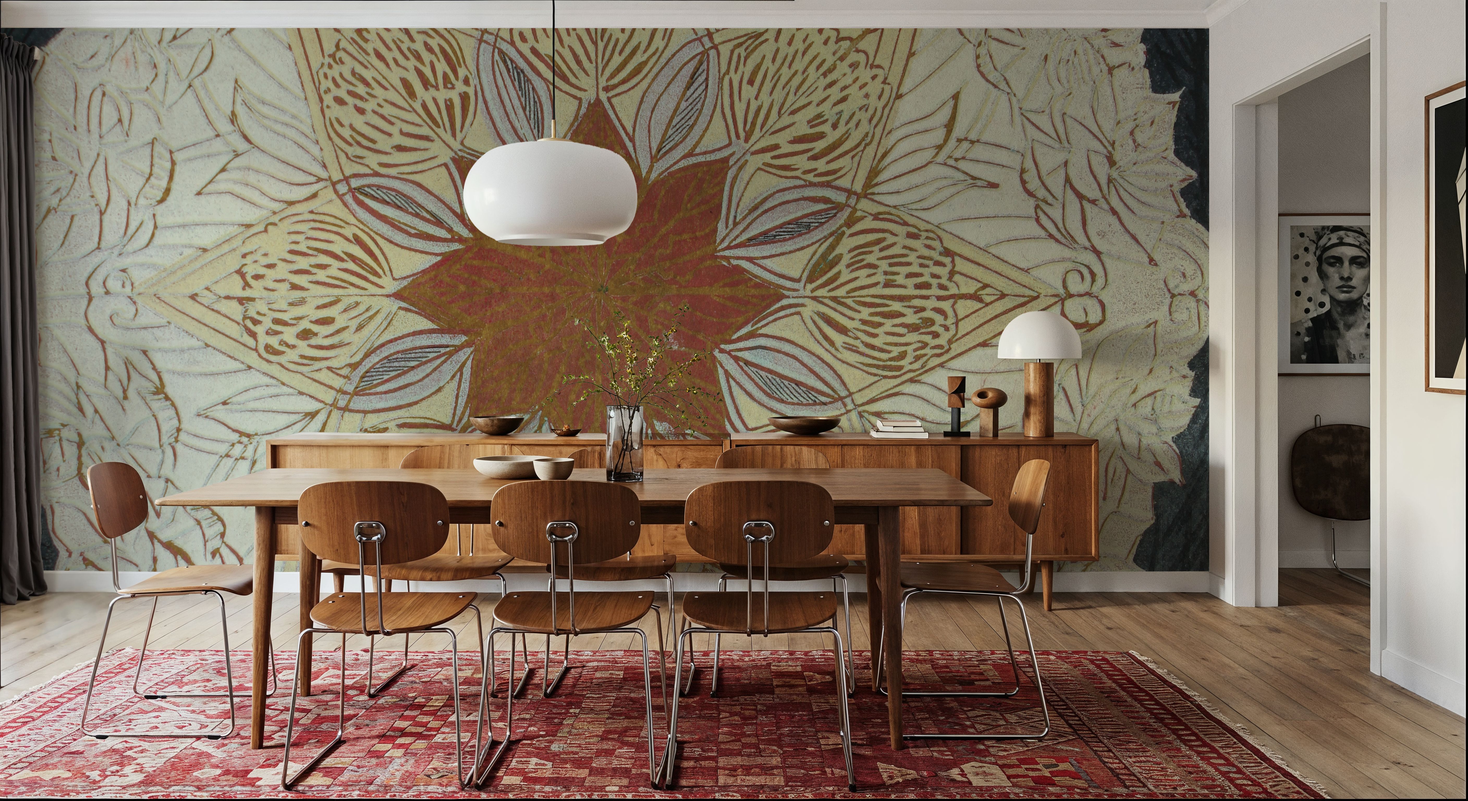 Starshine Mandala I, Wallpaper