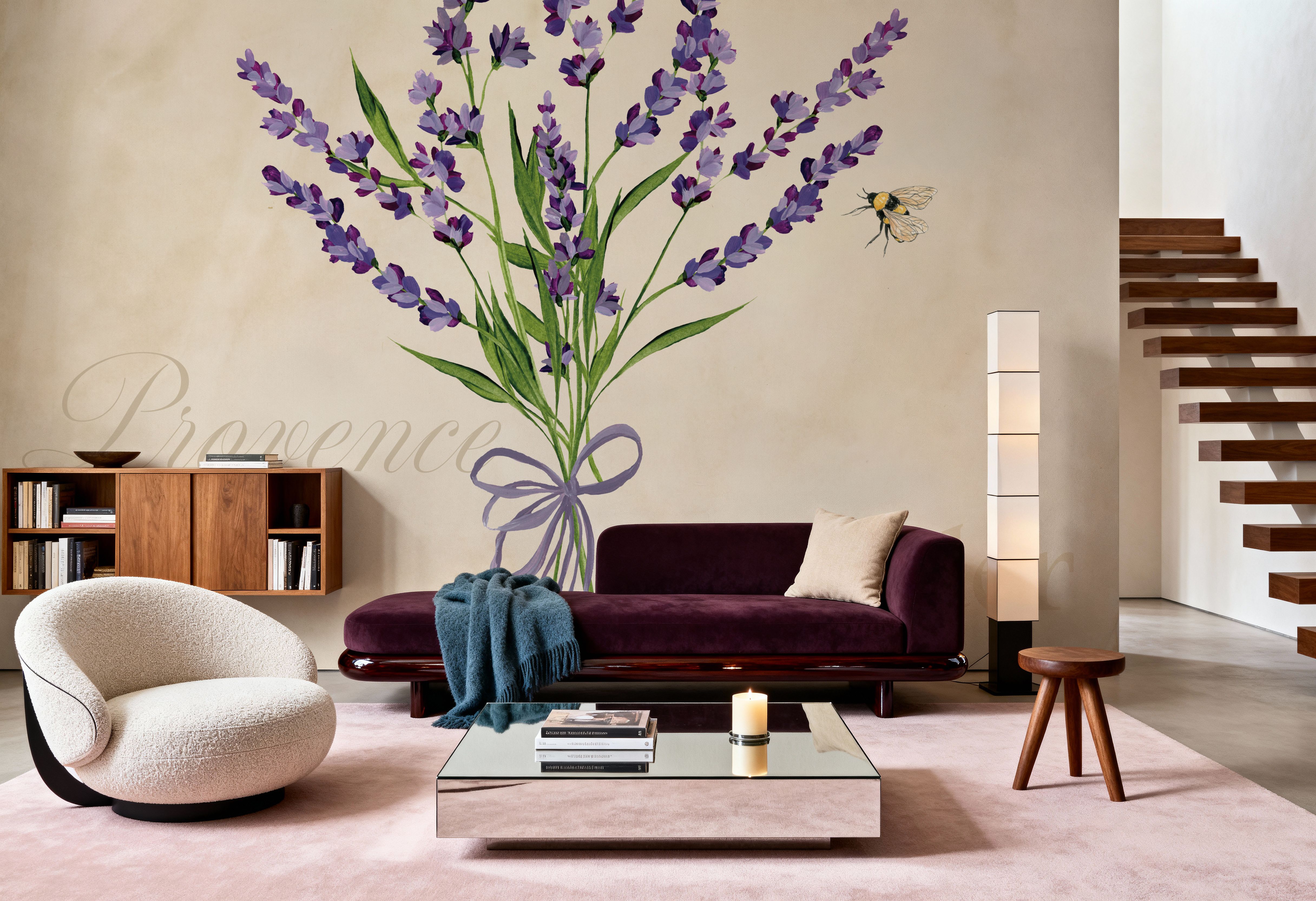 Lavender Bliss I, Wallpaper