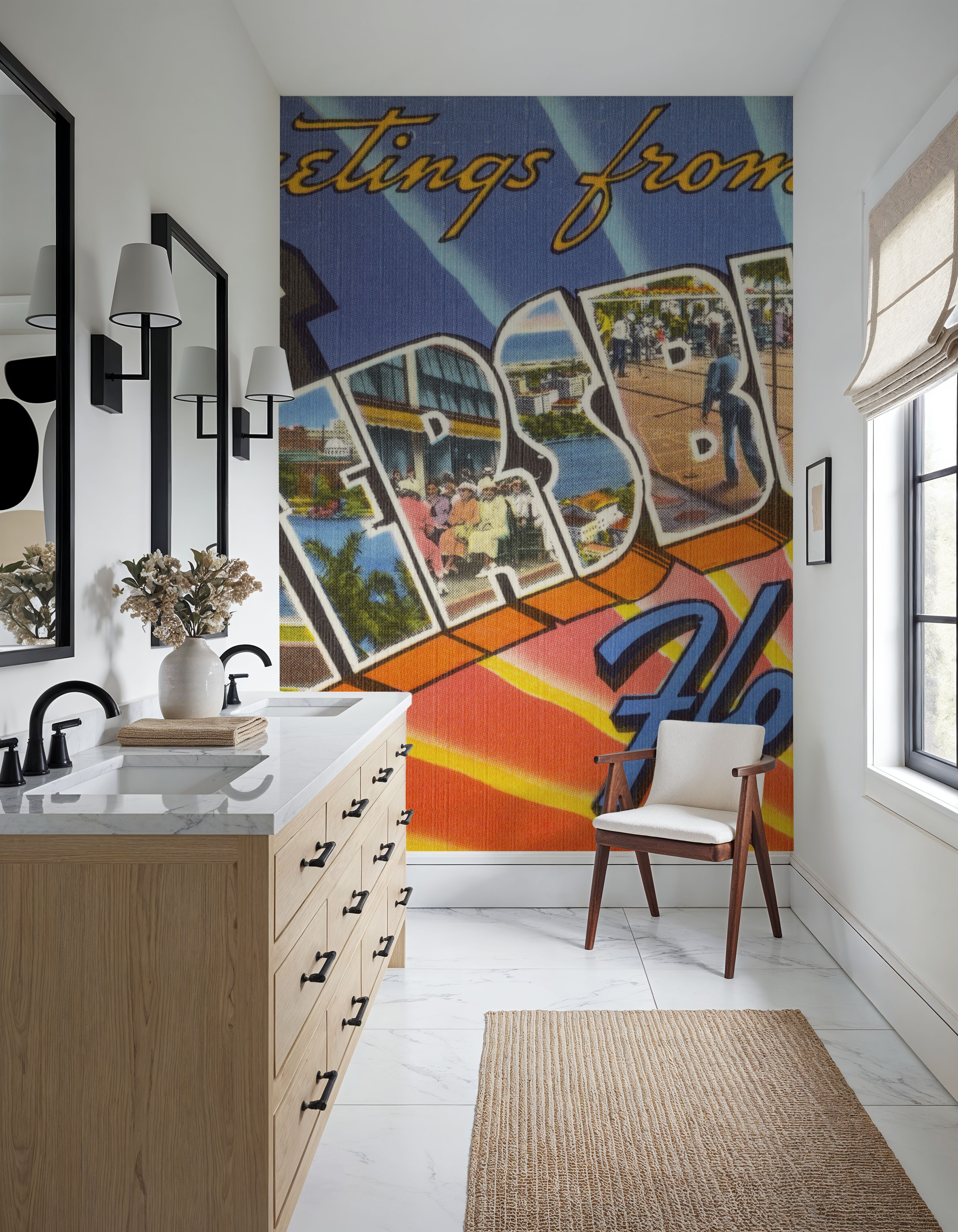 Greetings from St Petersburg - Screenprint Postcard