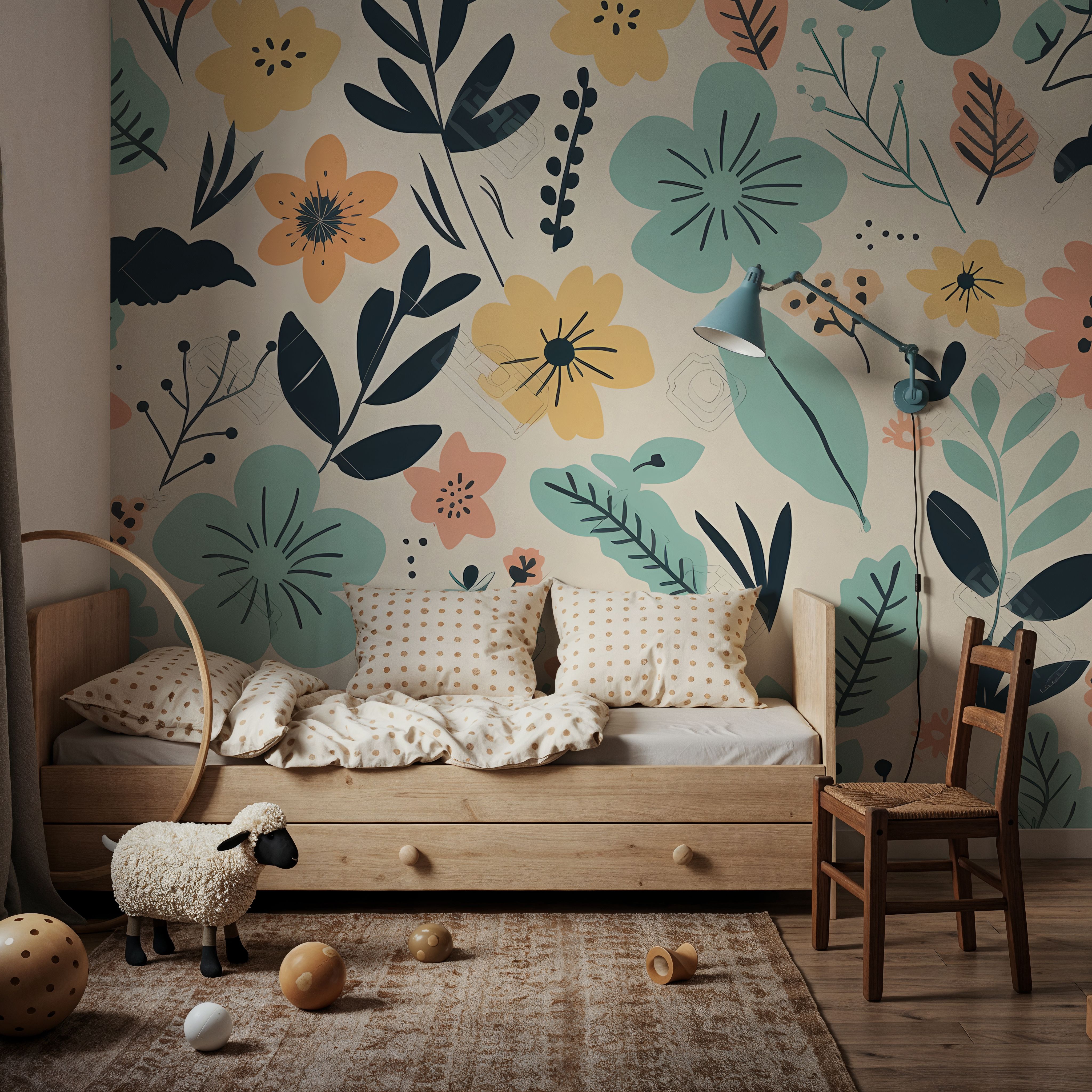 Flowery Swirls