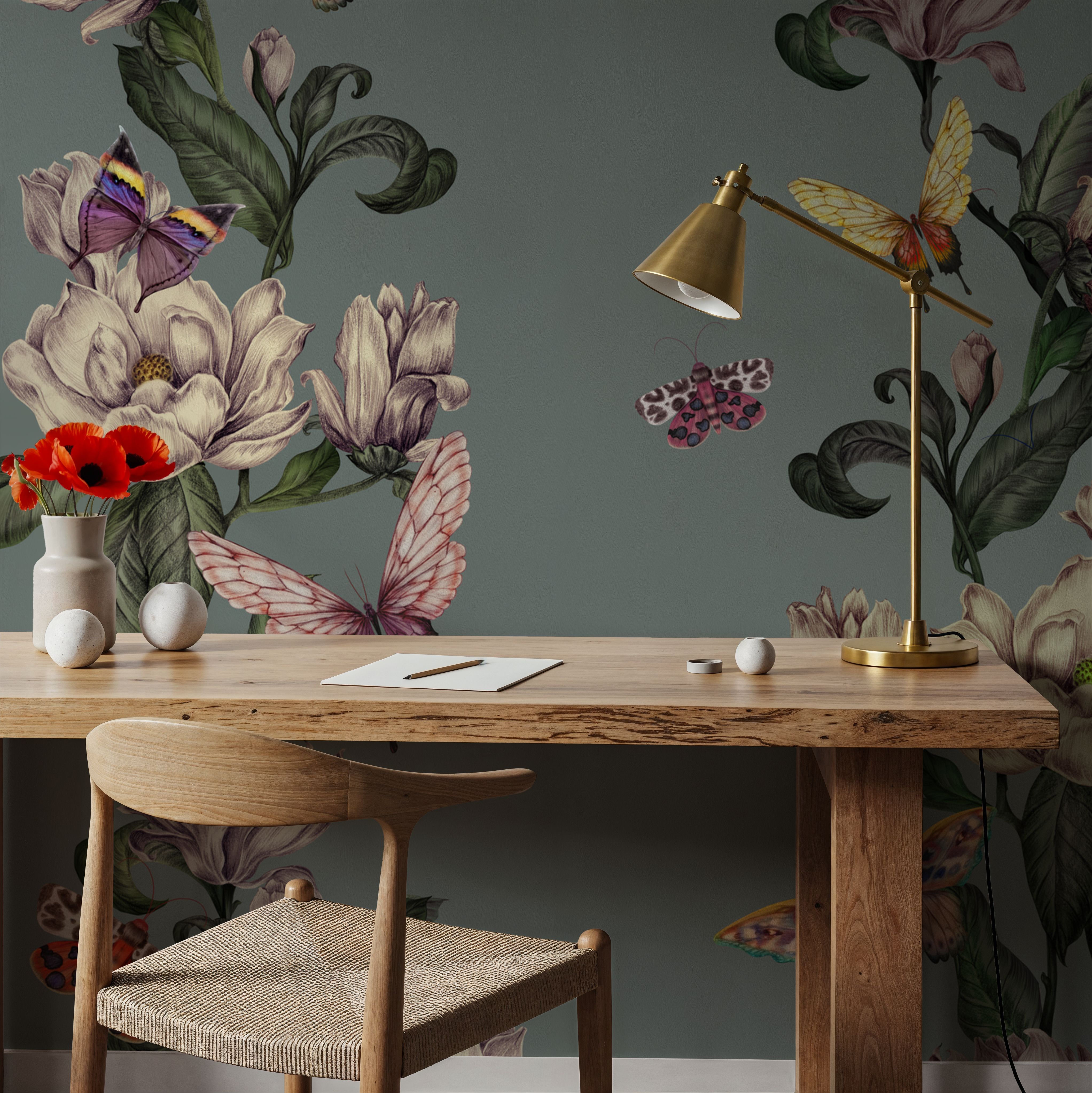 Magnolia Nectar, Dusty Green Blue