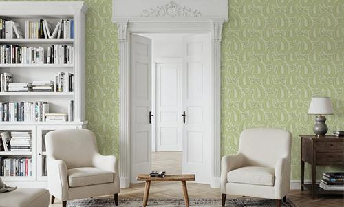 Botanical Paisley, Charteruse