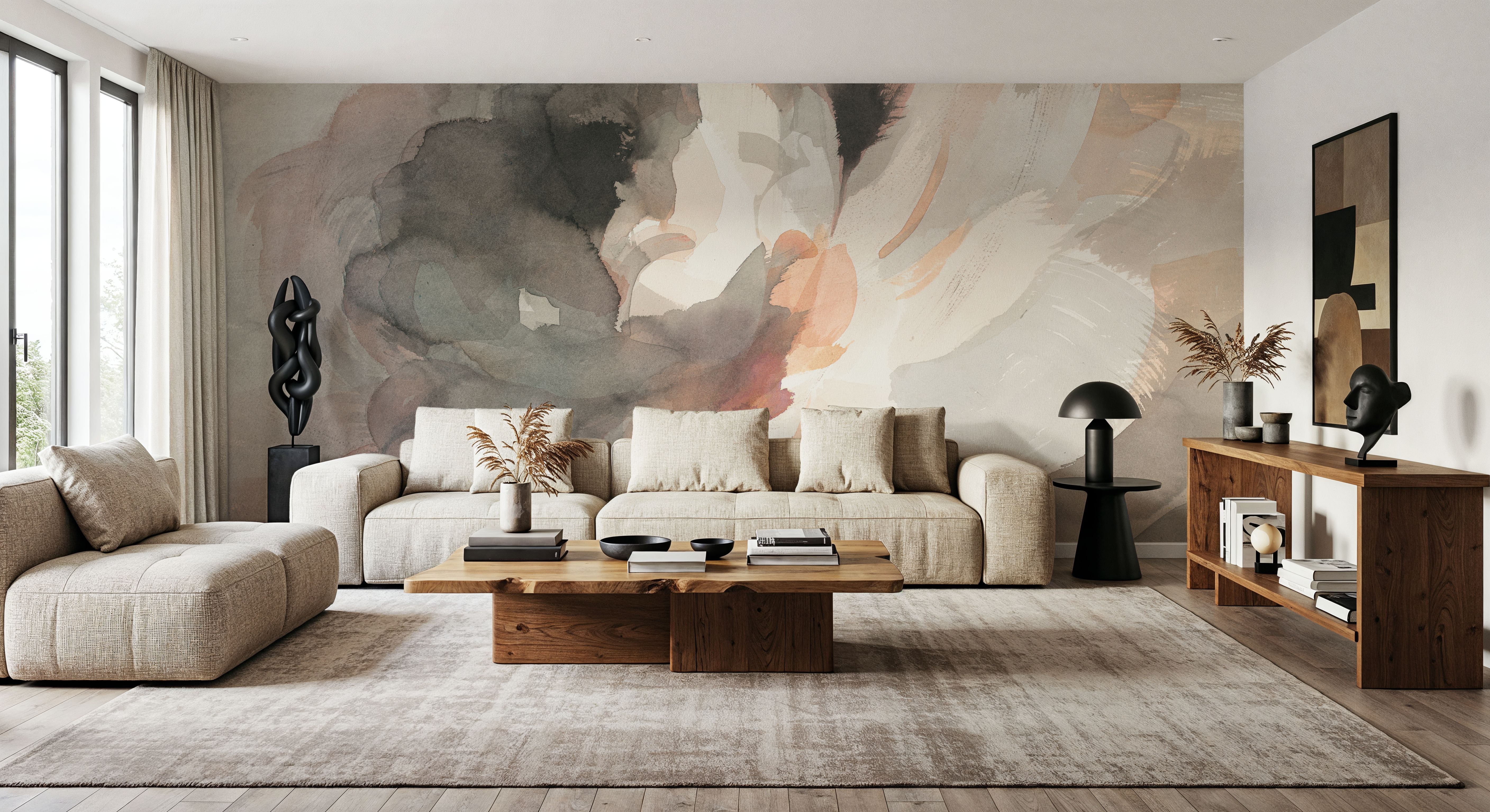 Abstract Peony