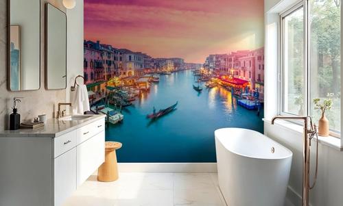 Grand Canal Sunset Pink