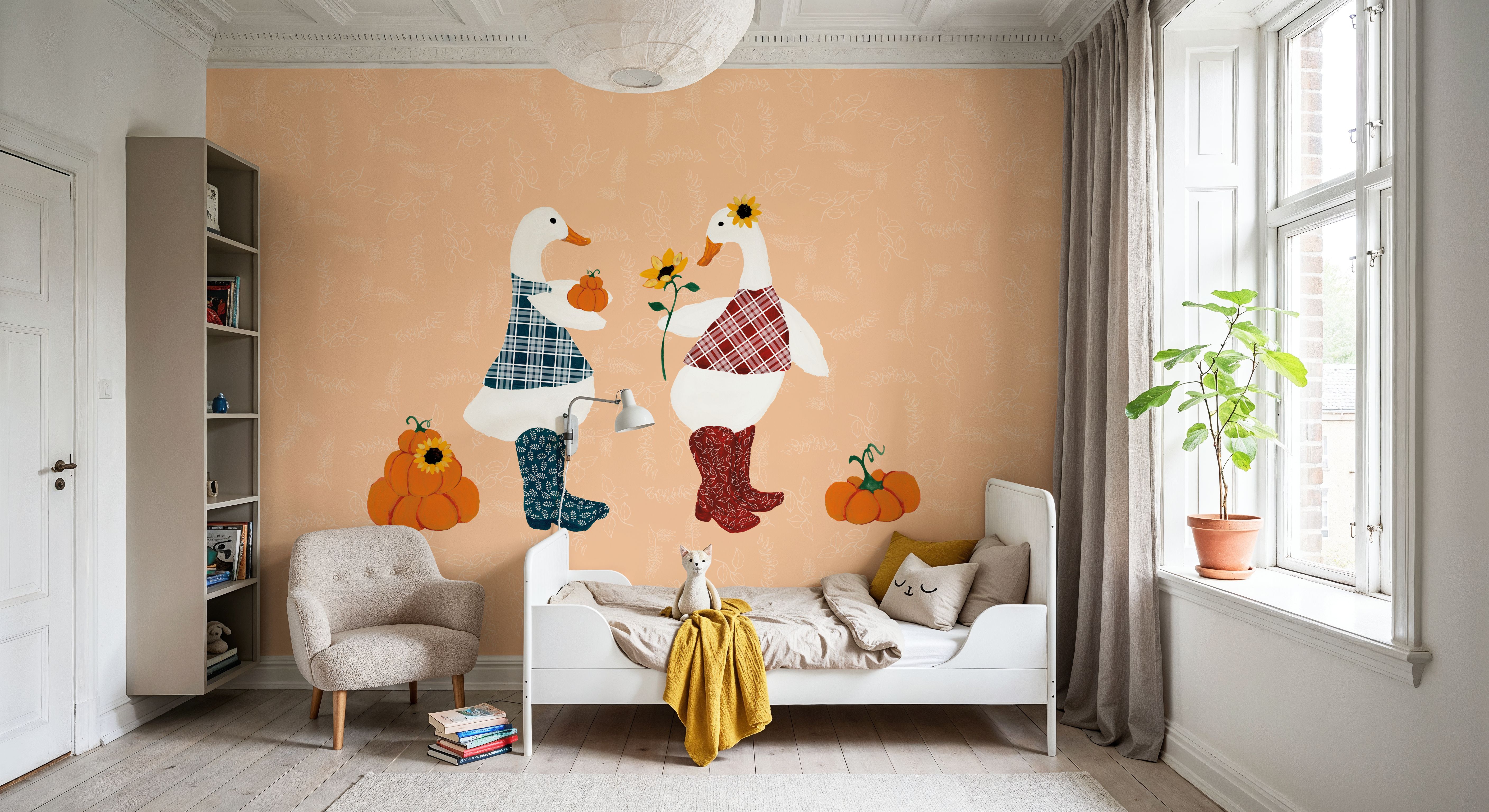 Ducks in the Pumpkin Patch IV