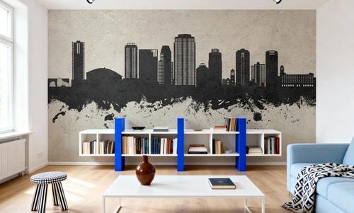 St Petersburg Florida Skyline Concrete