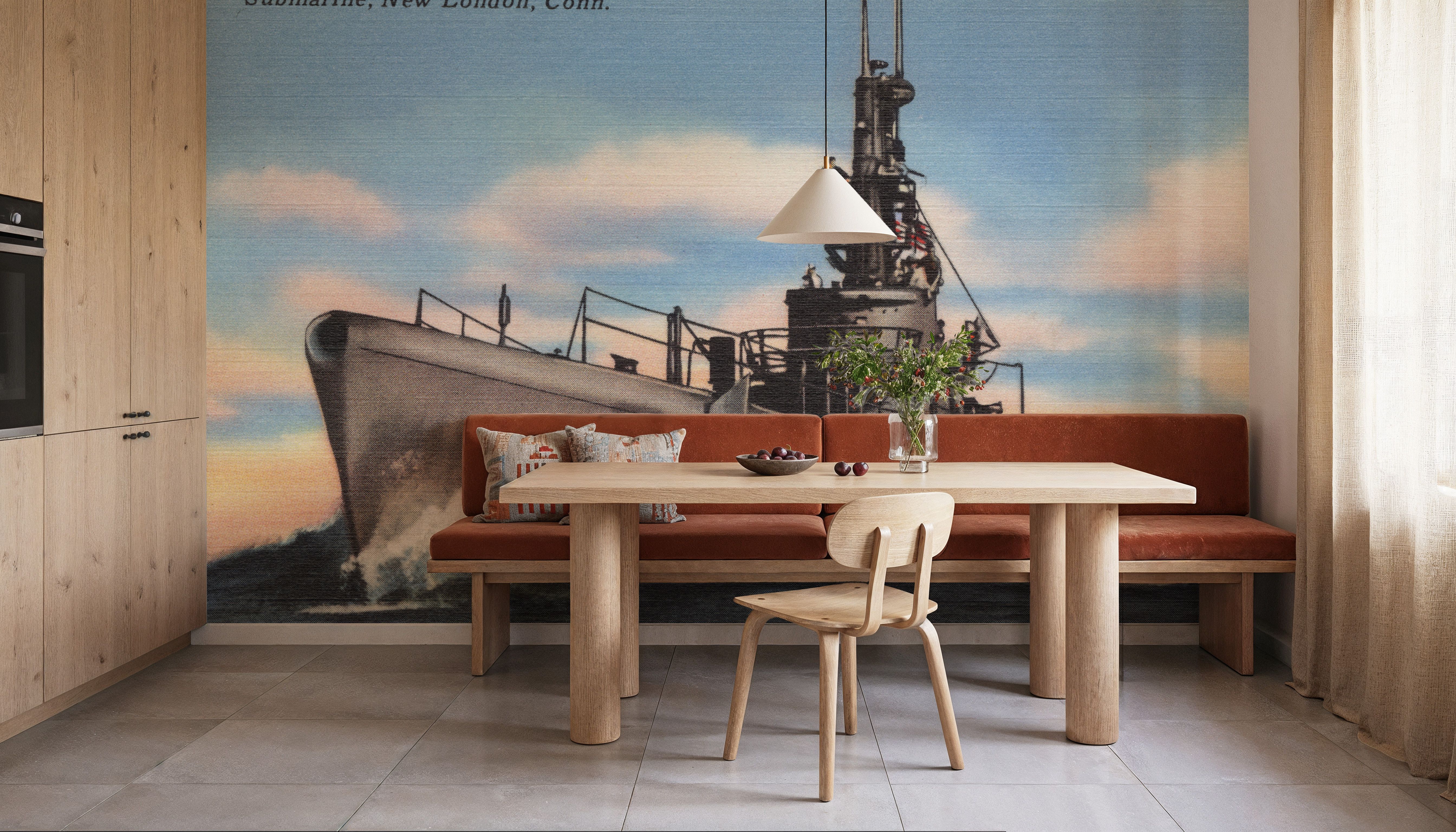 Greetings from the Seas - Screenprint Postcard