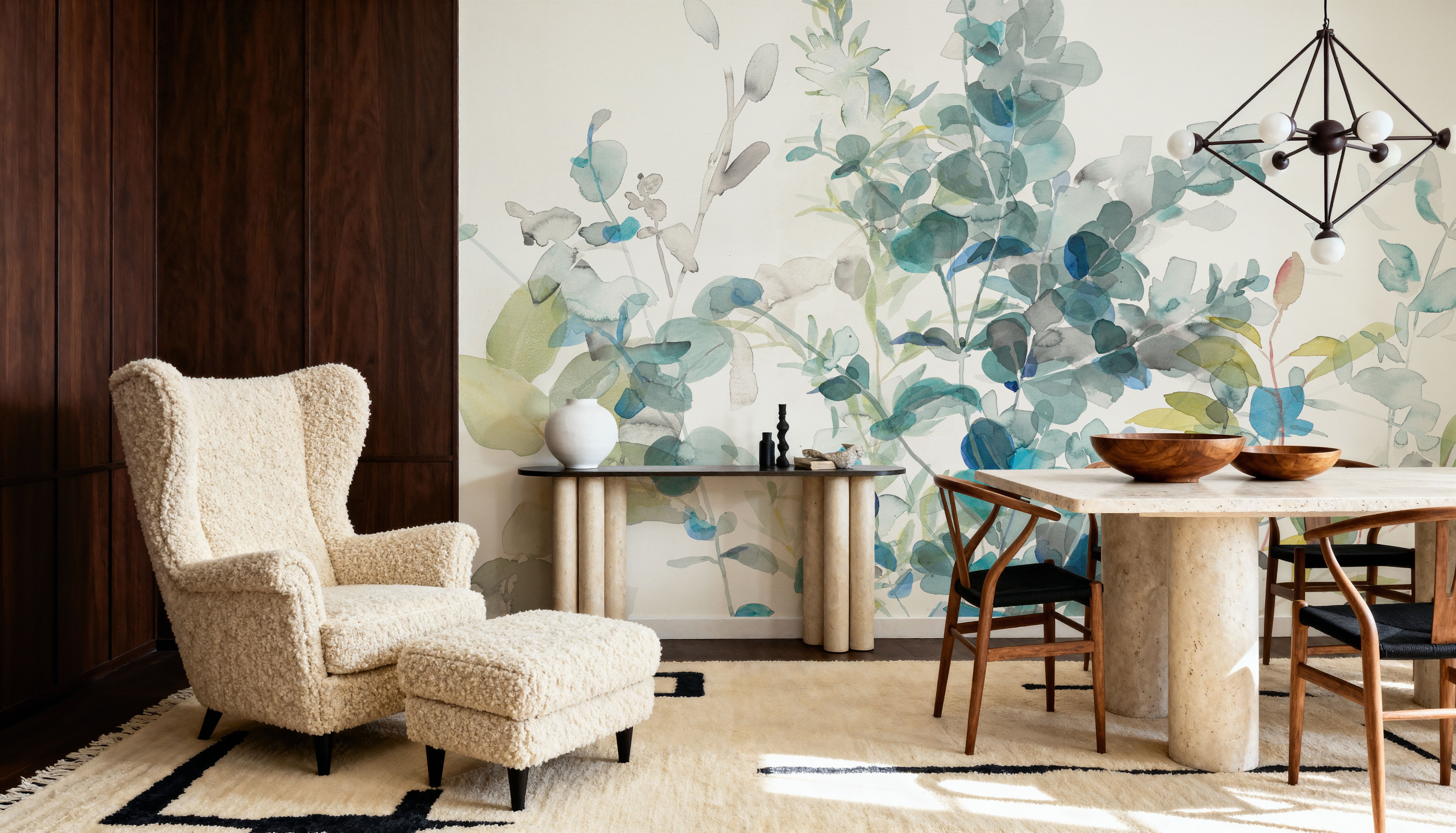 Eucalyptus I, Papier peint