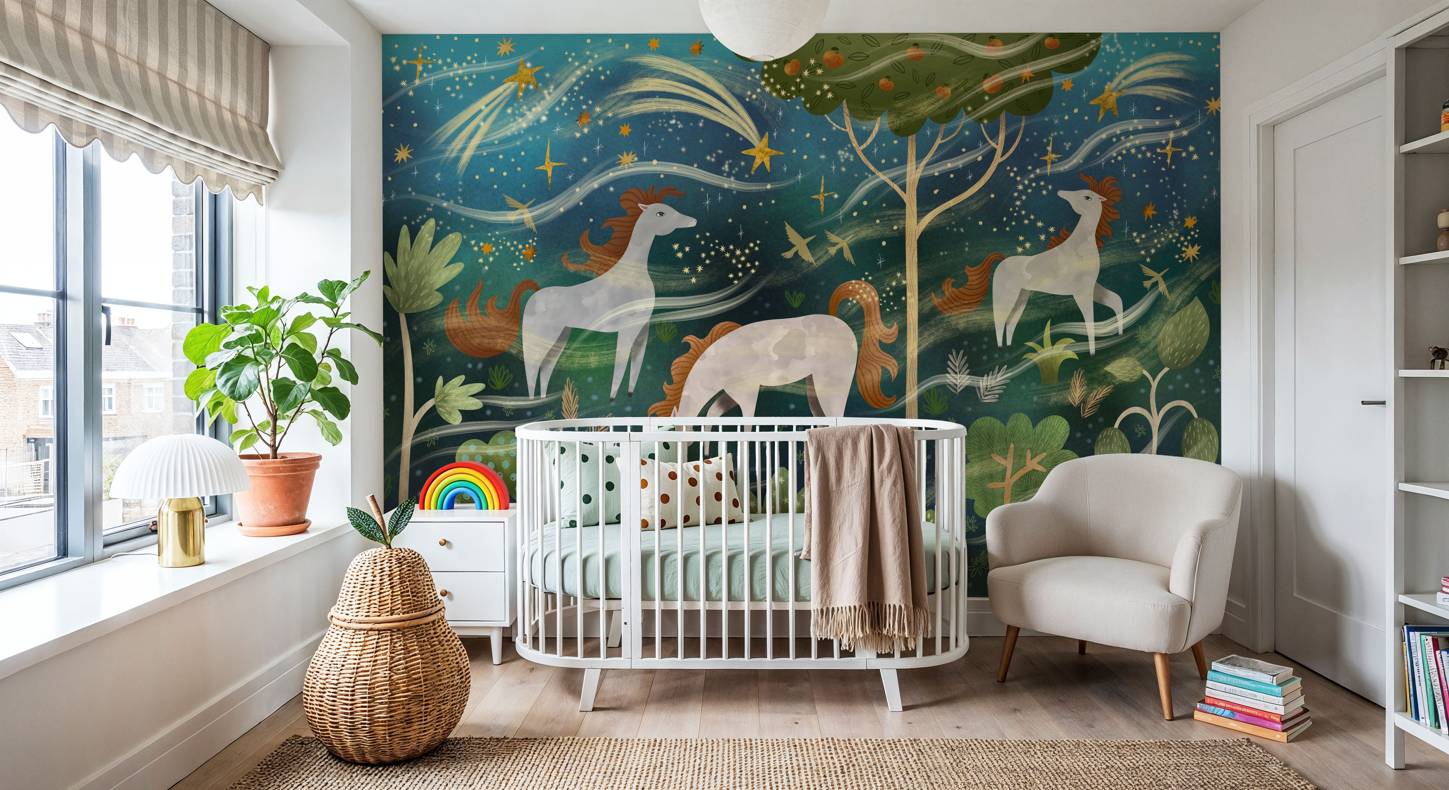 Enchanted Horses, Midnight Blue