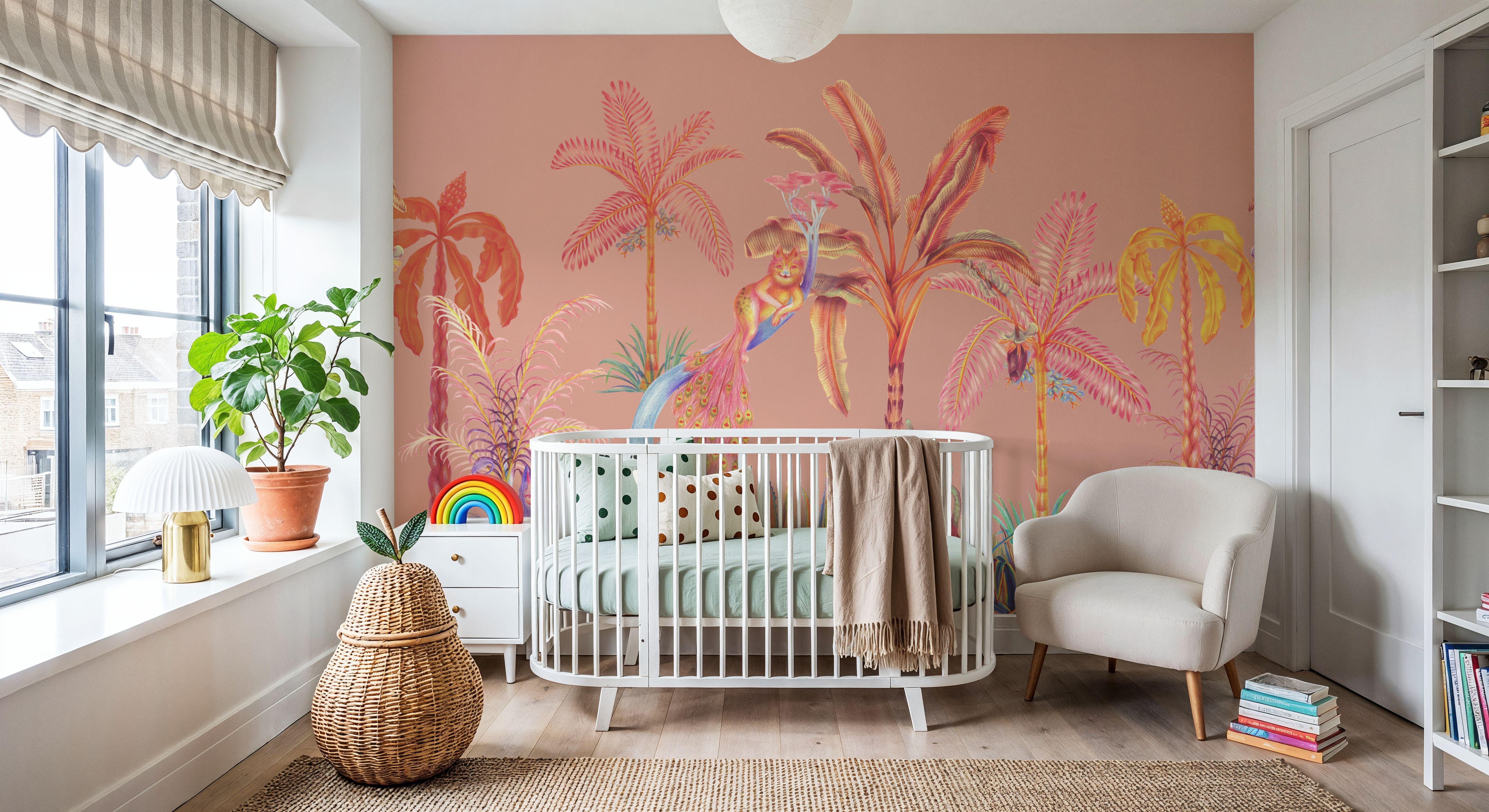 Colorful Jungle, Peach