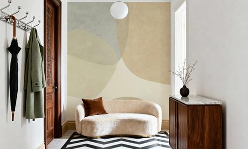 Embracing Shapes, Beige