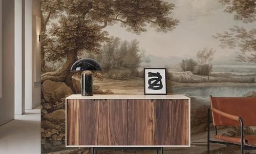 Riverbank Oak Landscape, Earth