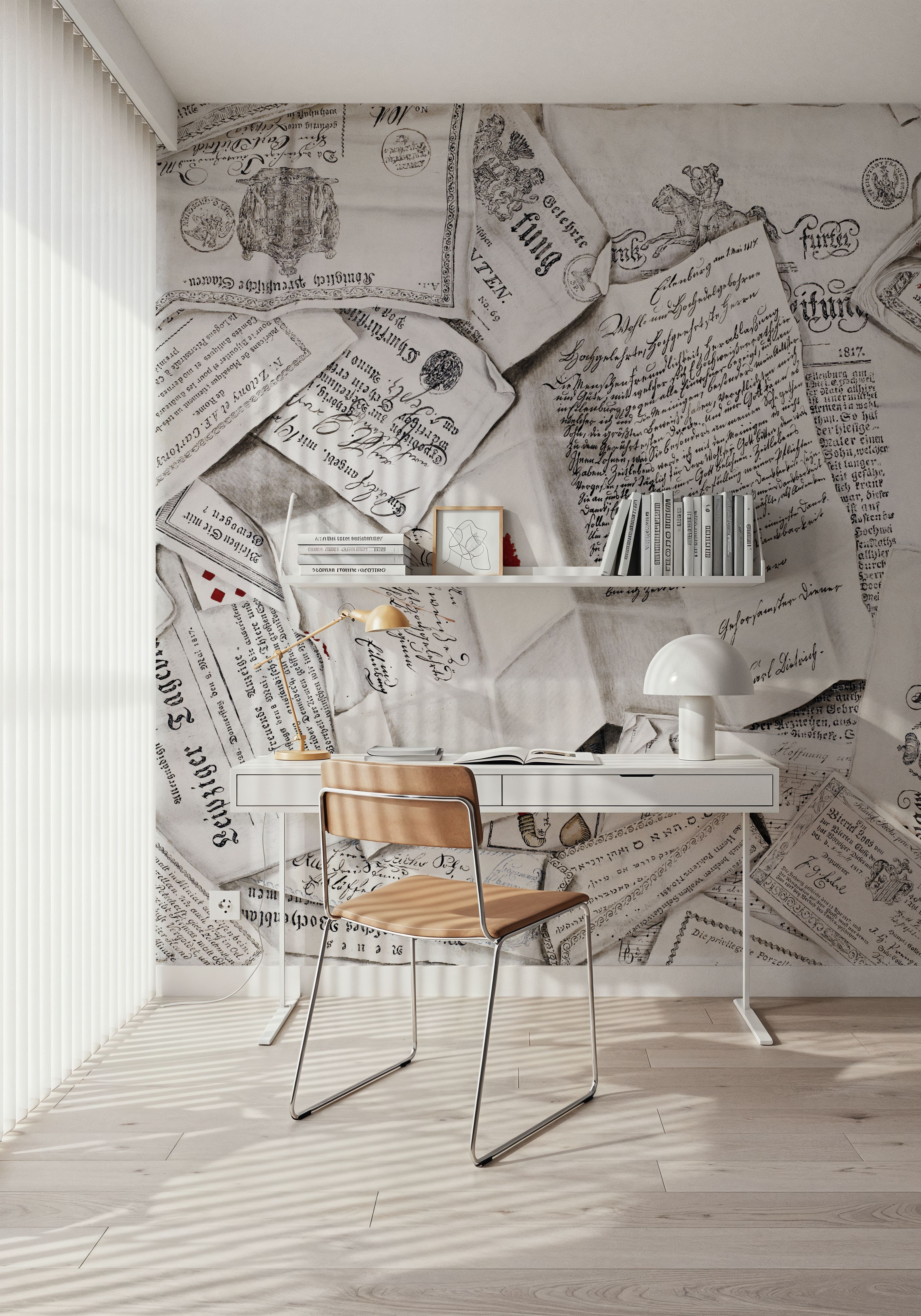 Trompe L'Oeil Handwritten Letter