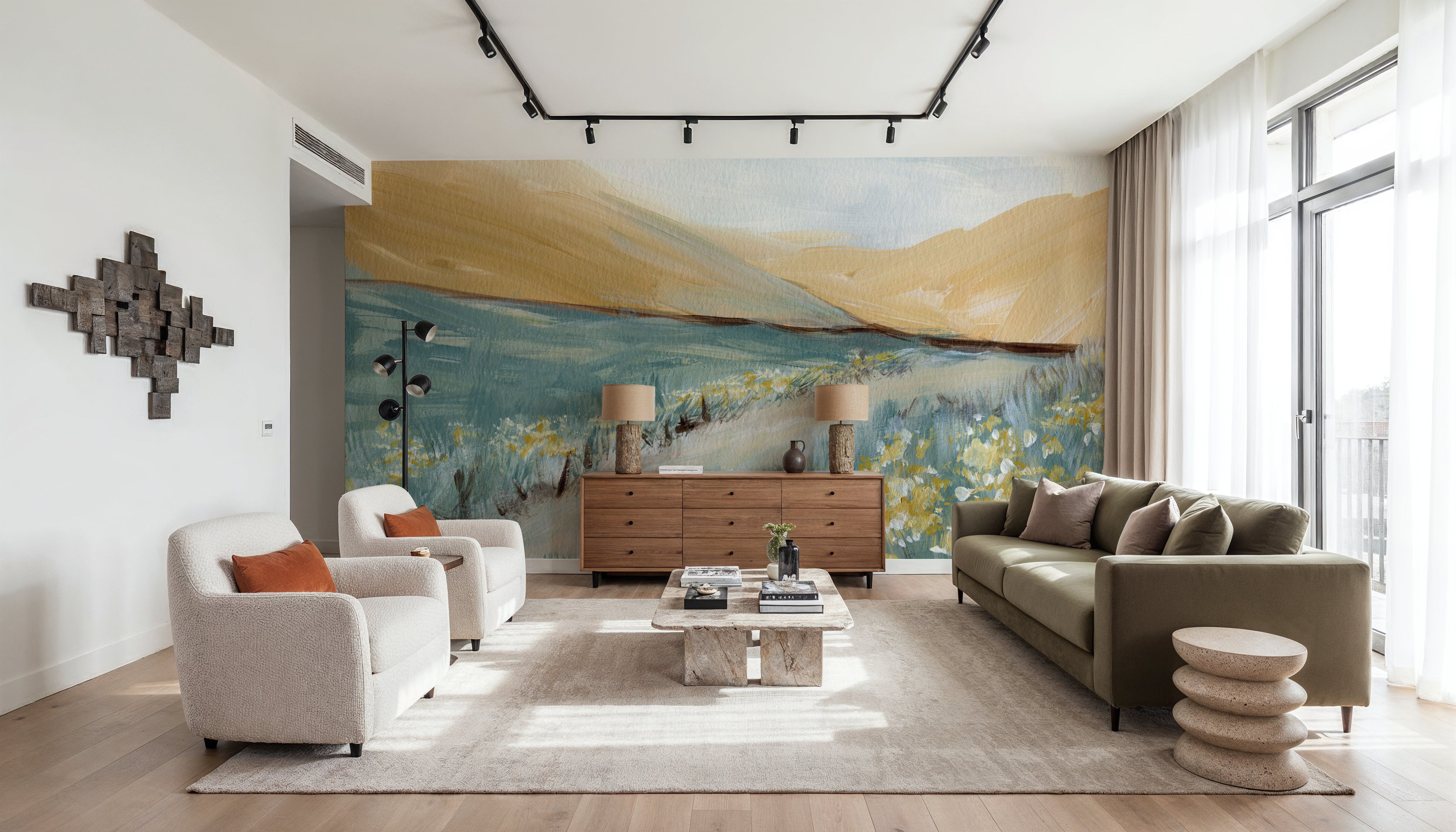 Flowers Along the Path