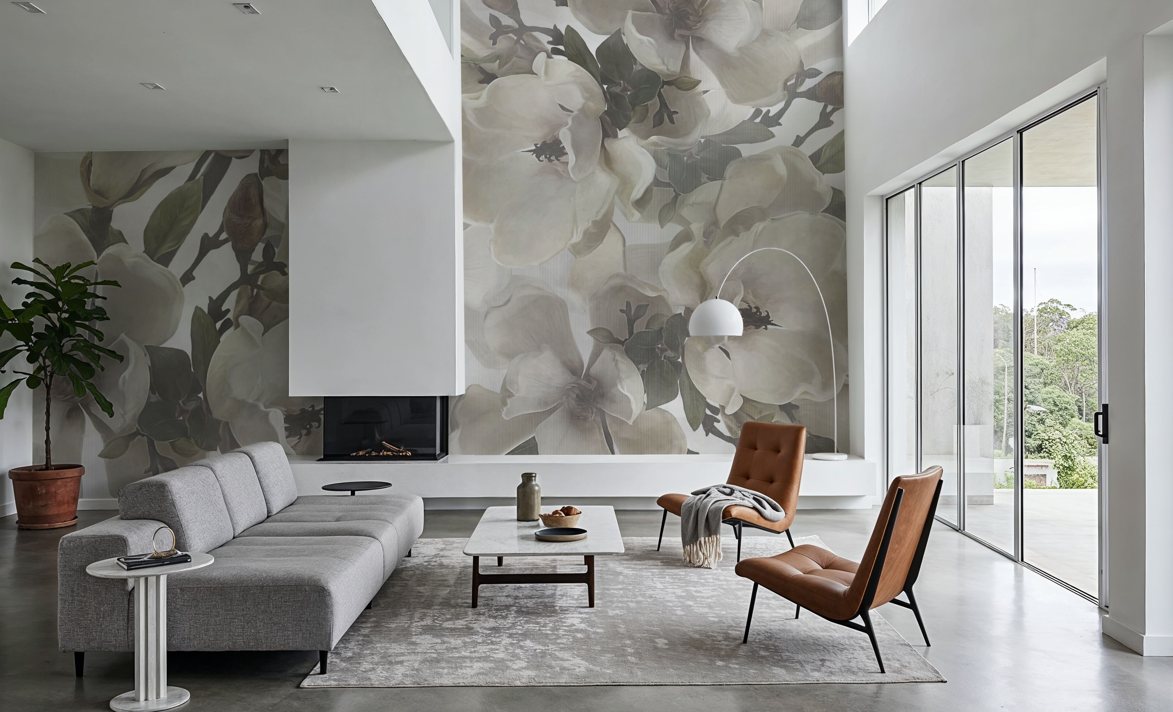 Dreaming of Magnolias Light Green