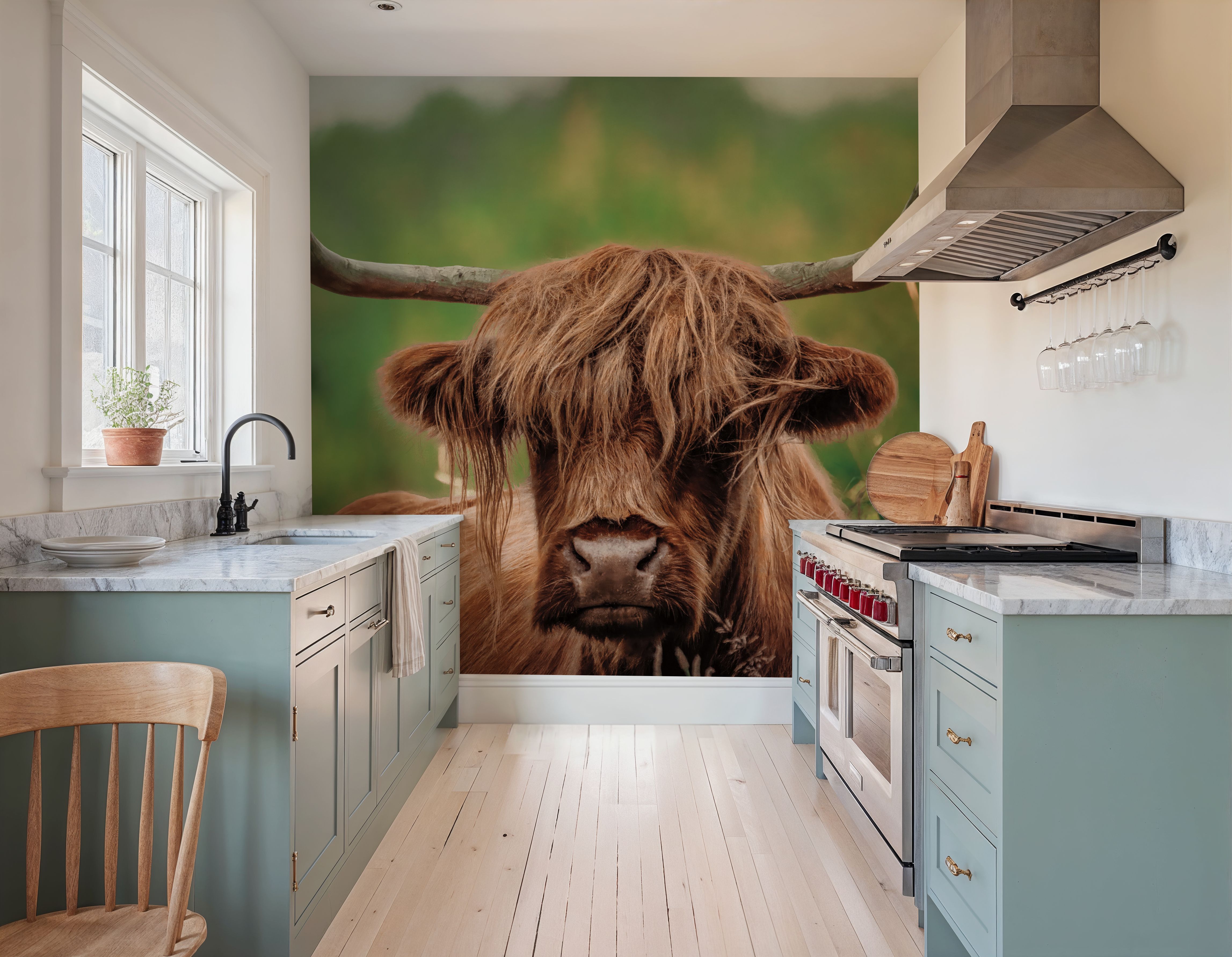 Highland Meadow Portrait