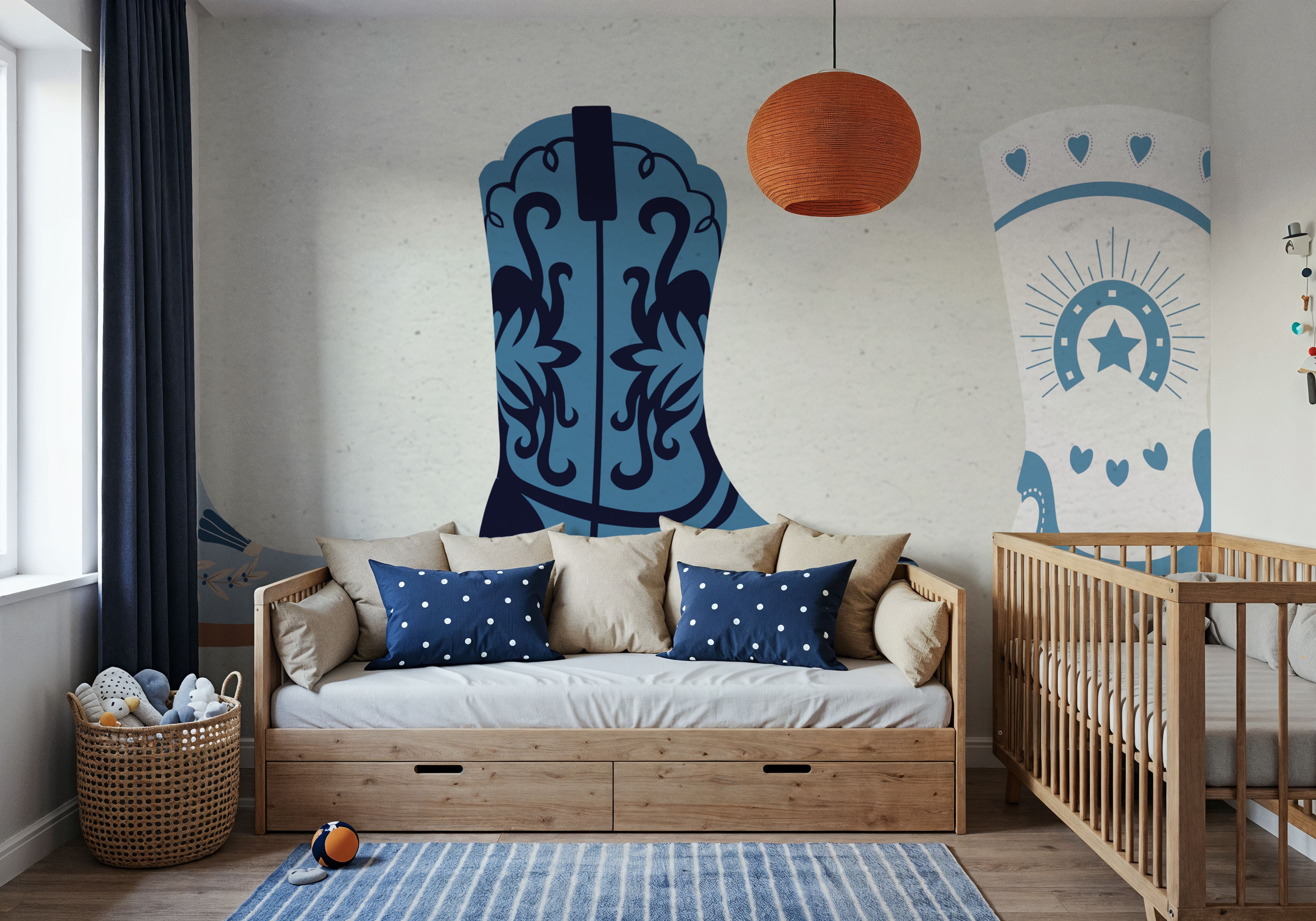 Cowgirly V Blue