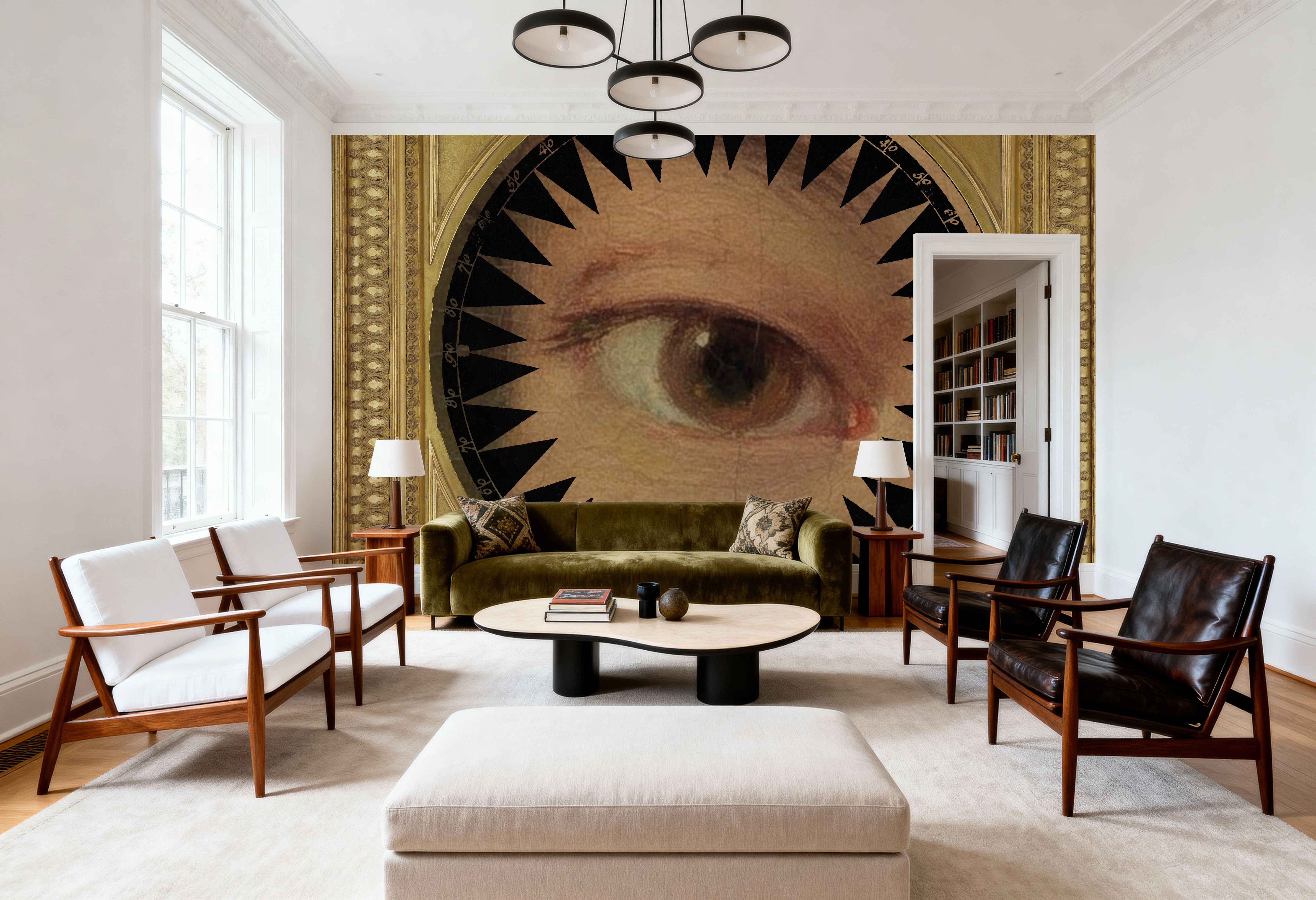Eyes Are Watching VII, Tapet