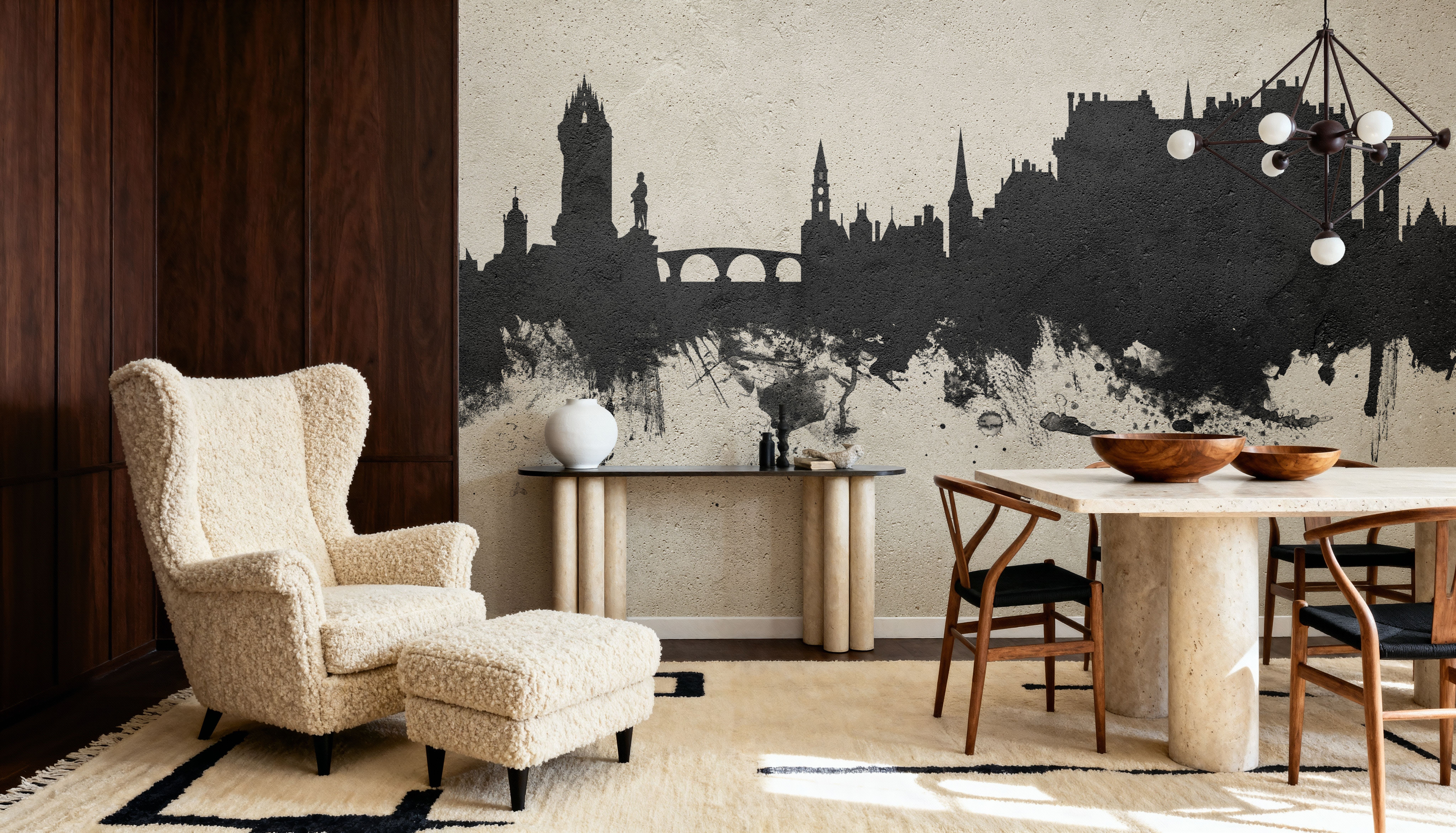 Stirling Scotland Skyline Concrete