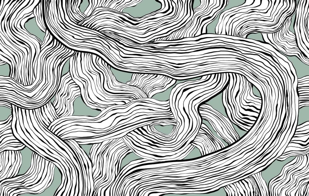 Weaves & Waves, Dusty Green