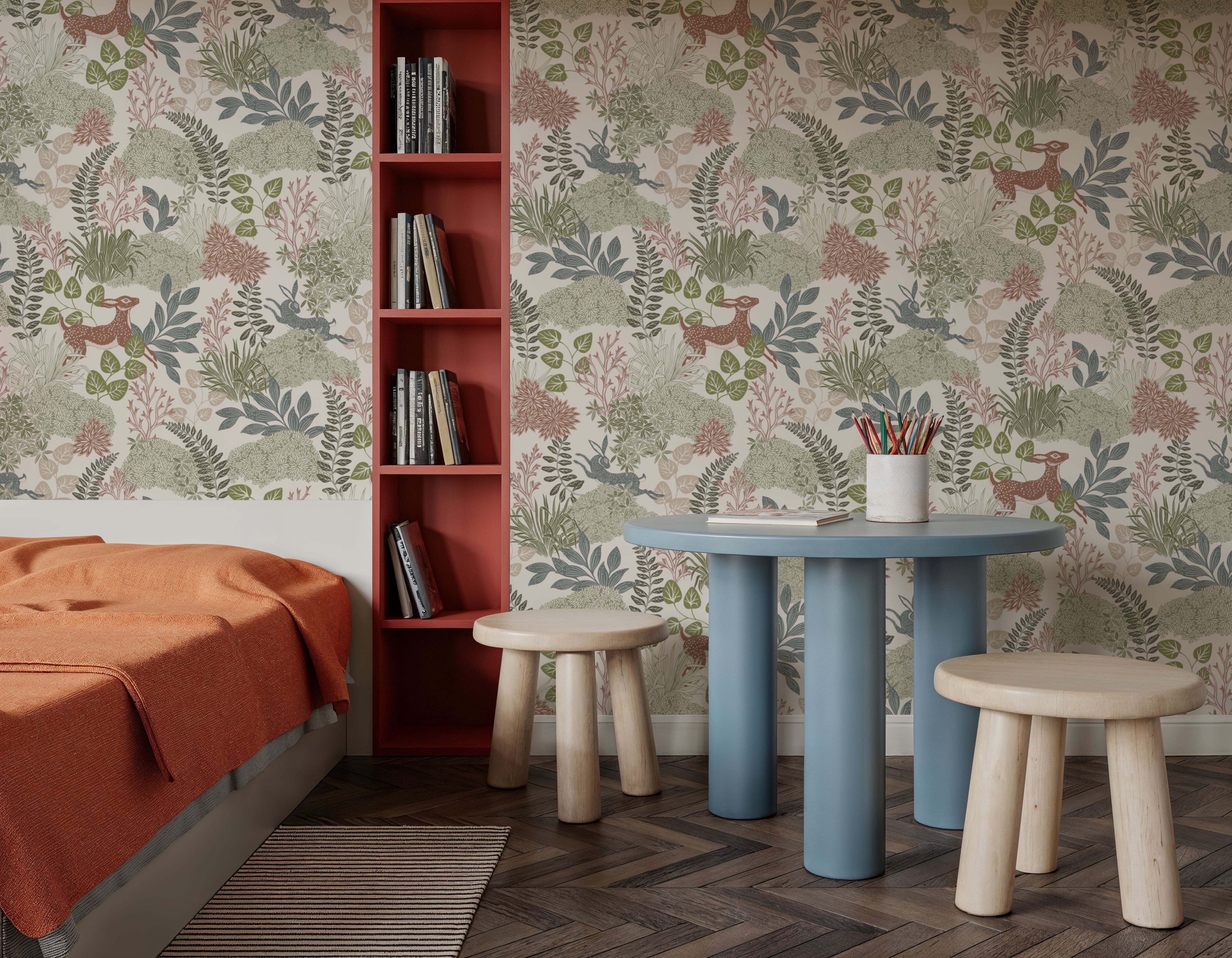 Wild and Free Pattern, Eggshell