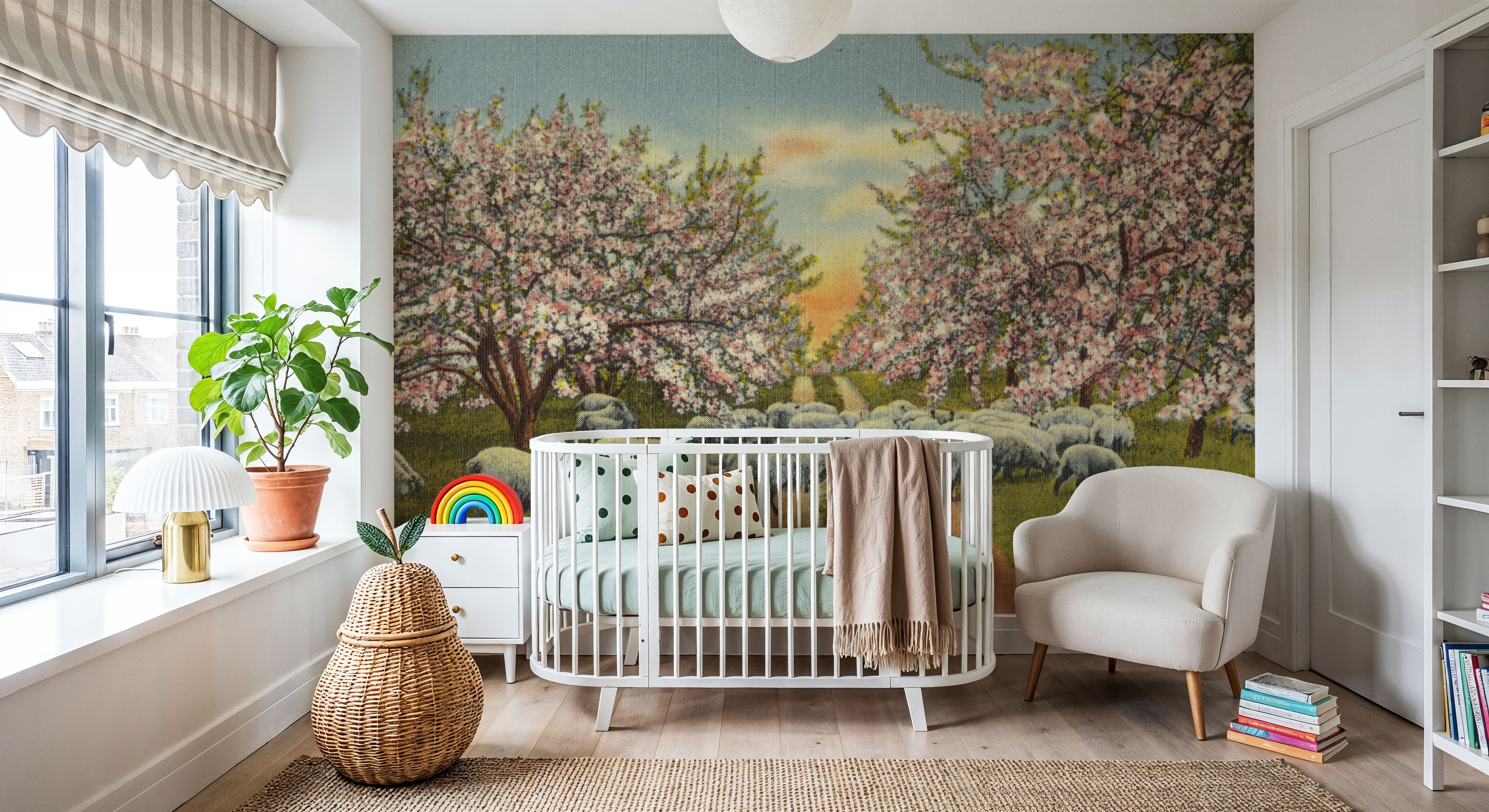 Sheep - Screenprint Postcard