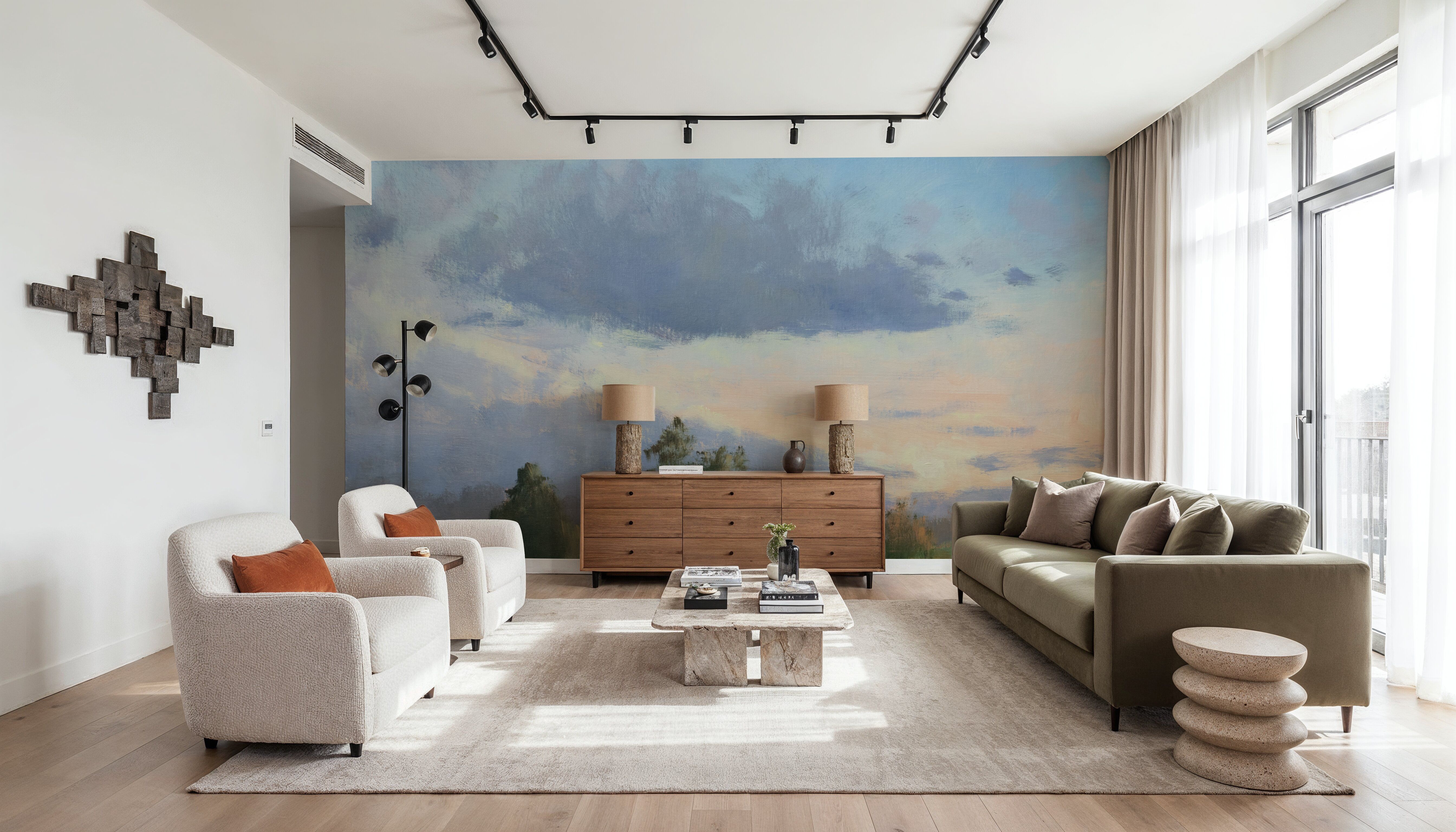 Sunset Across the Field