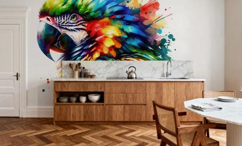Vibrant Parrot's Tropical Essence