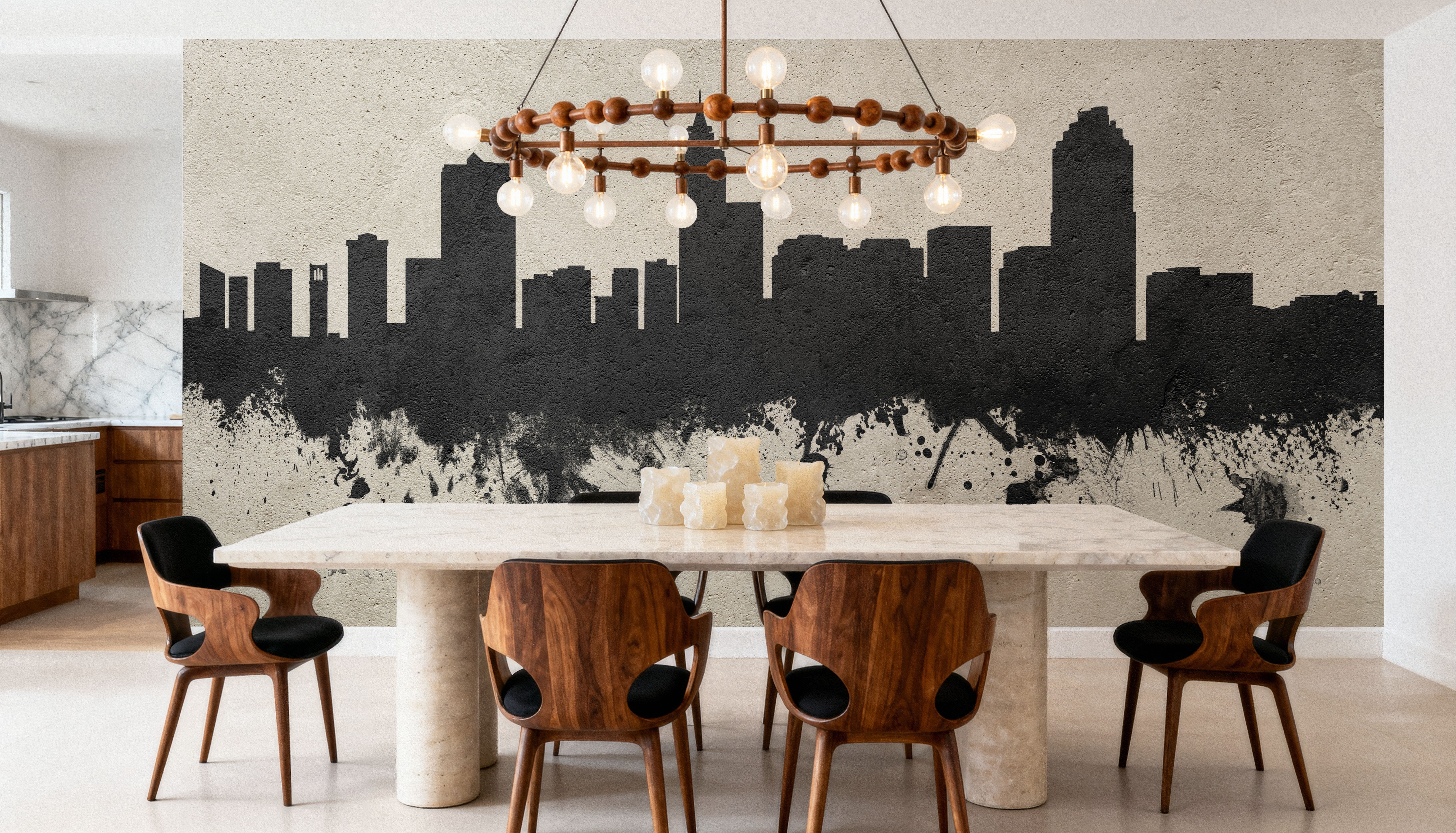 Raleigh North Carolina Skyline Concrete