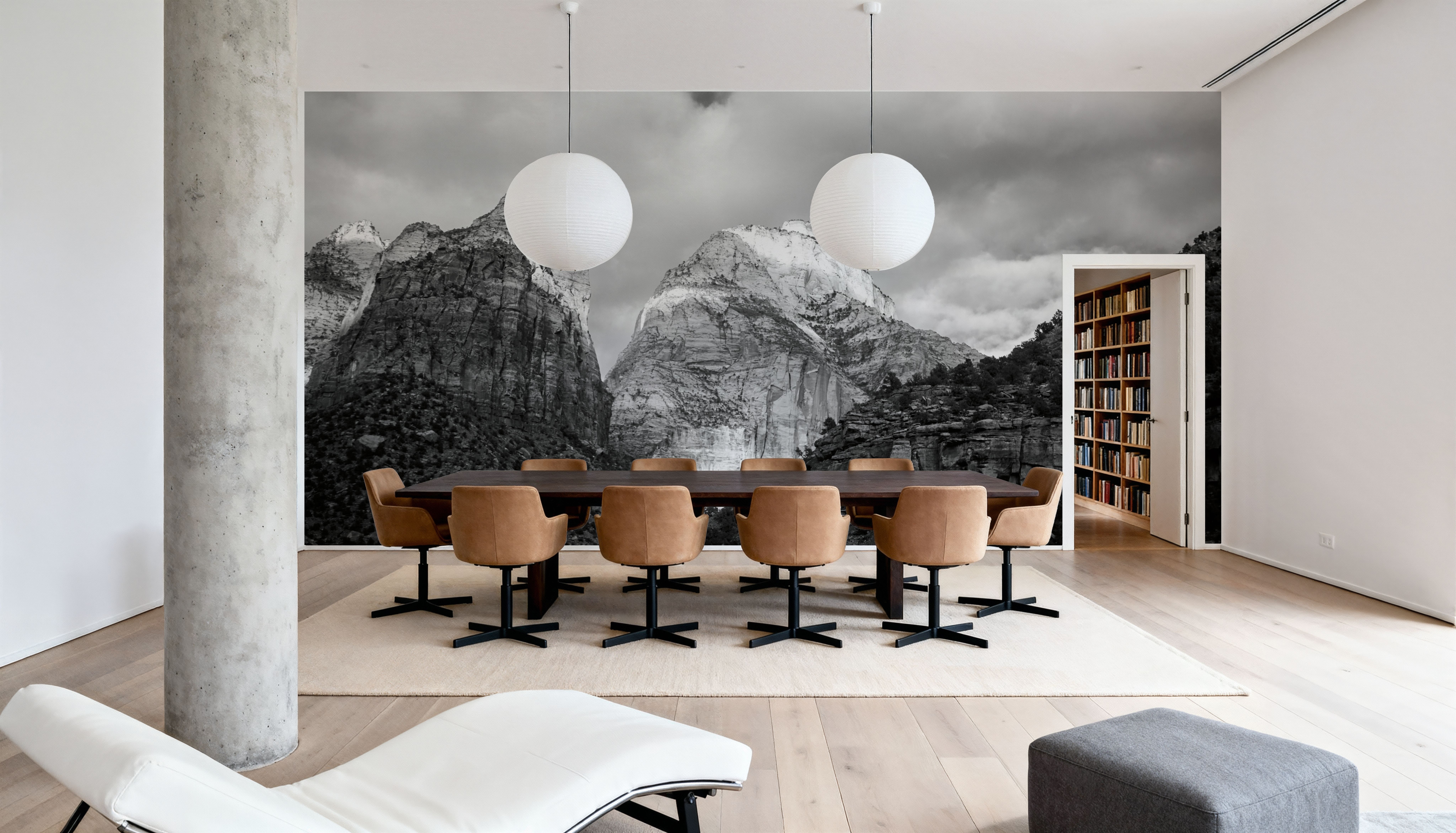 The East Temple, Wallpaper