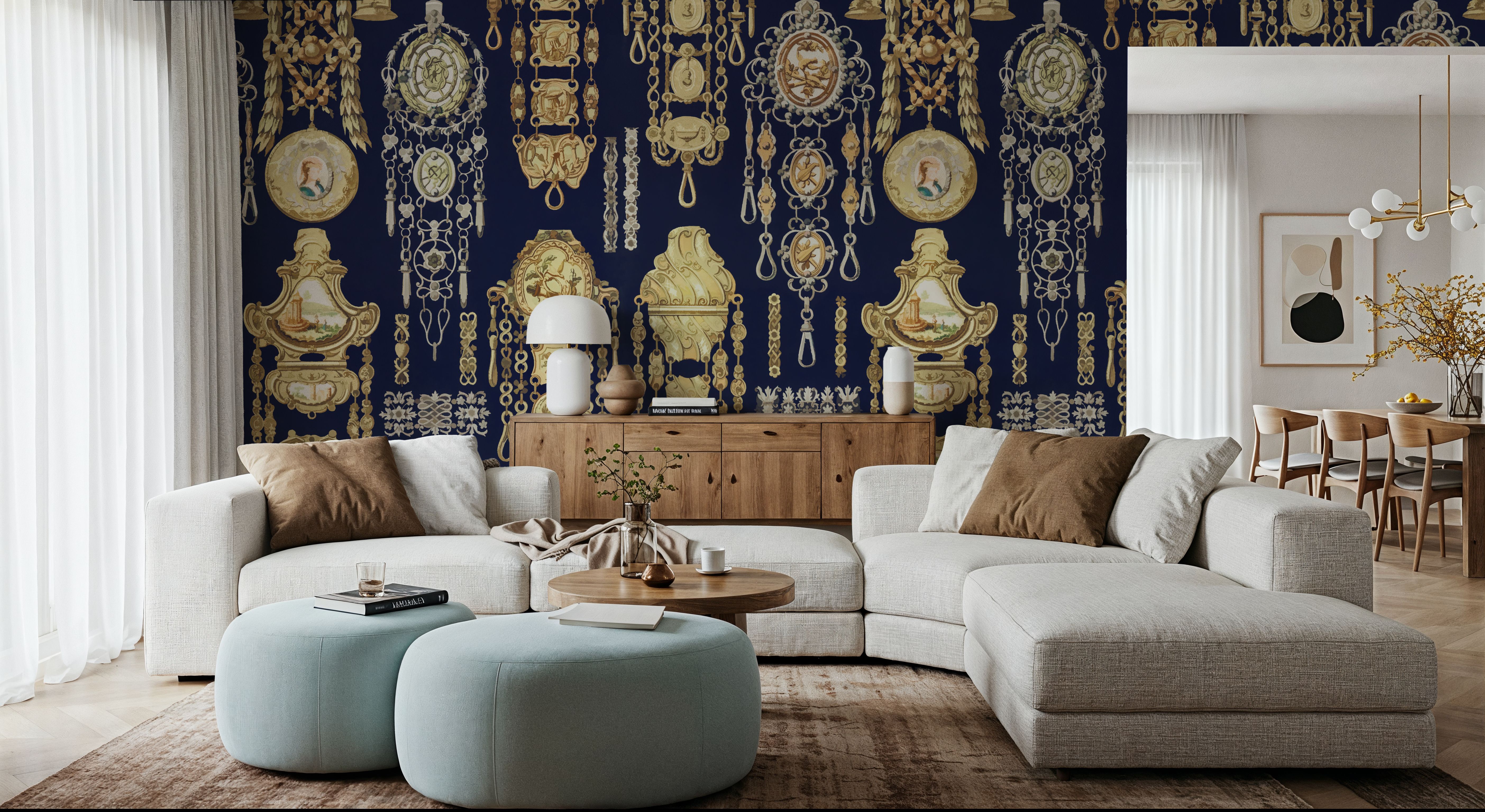 Antique Jewelleries Blue