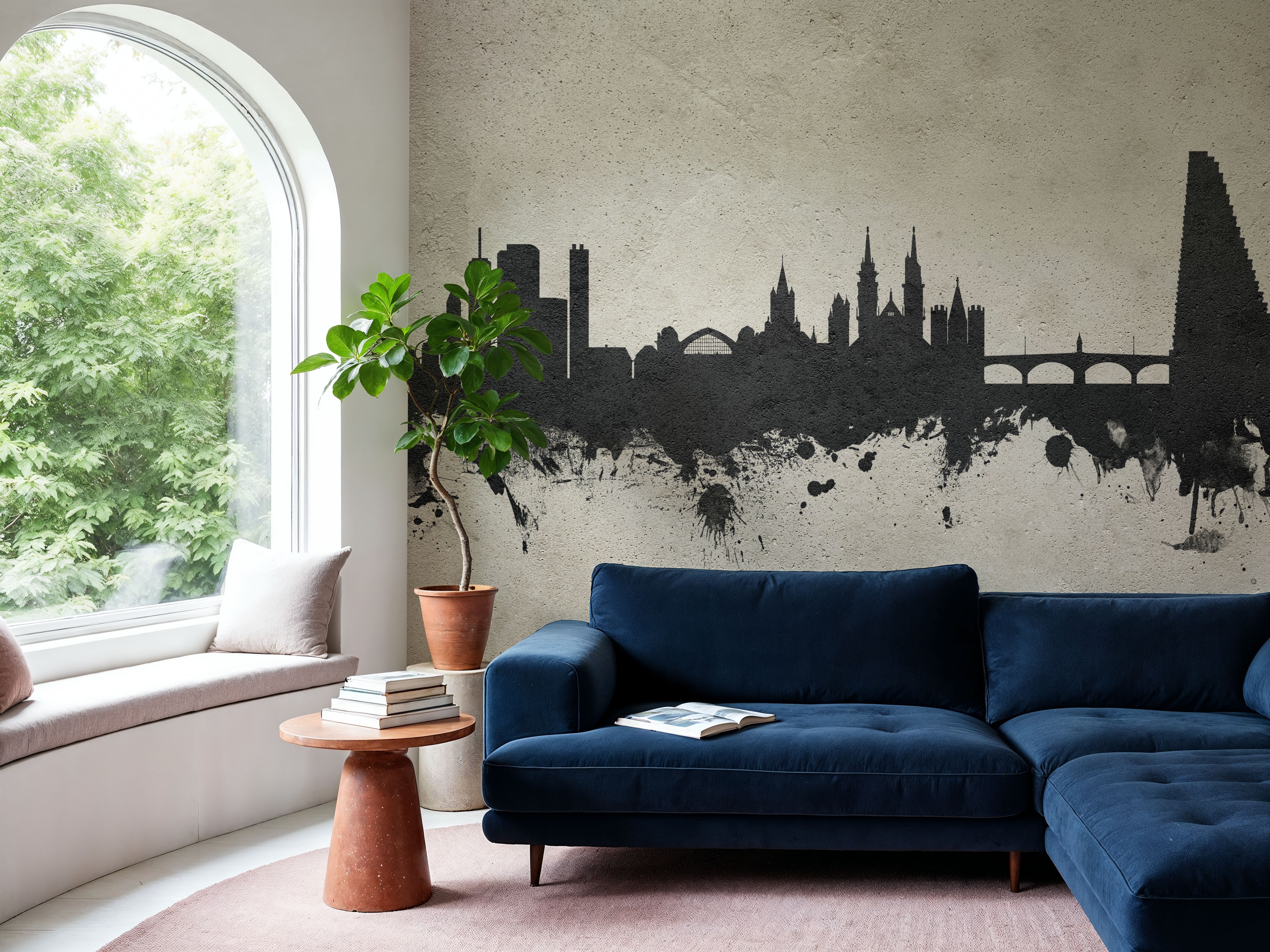 Basel Switzerland Skyline Concrete