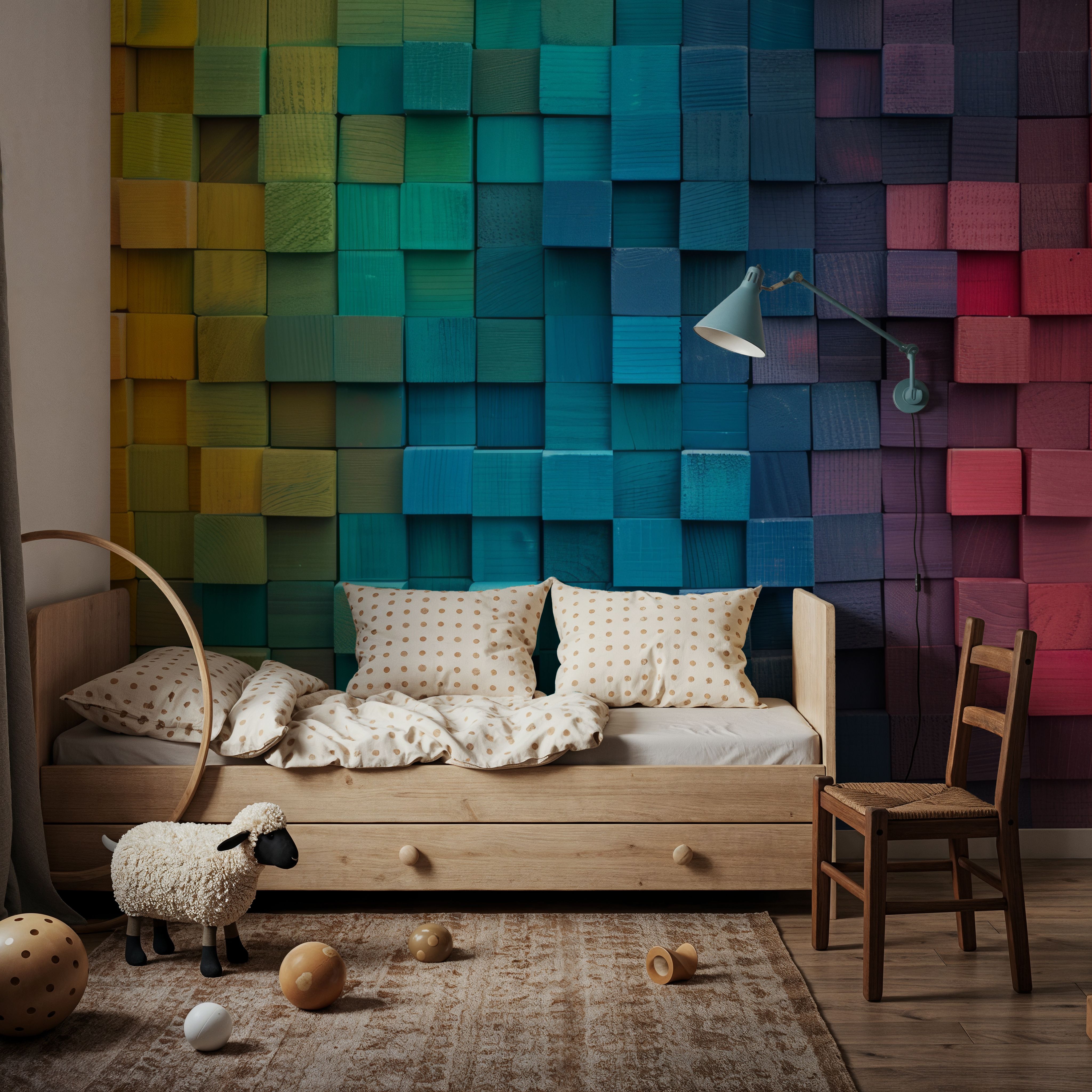 Vibrant Rainbow Stack