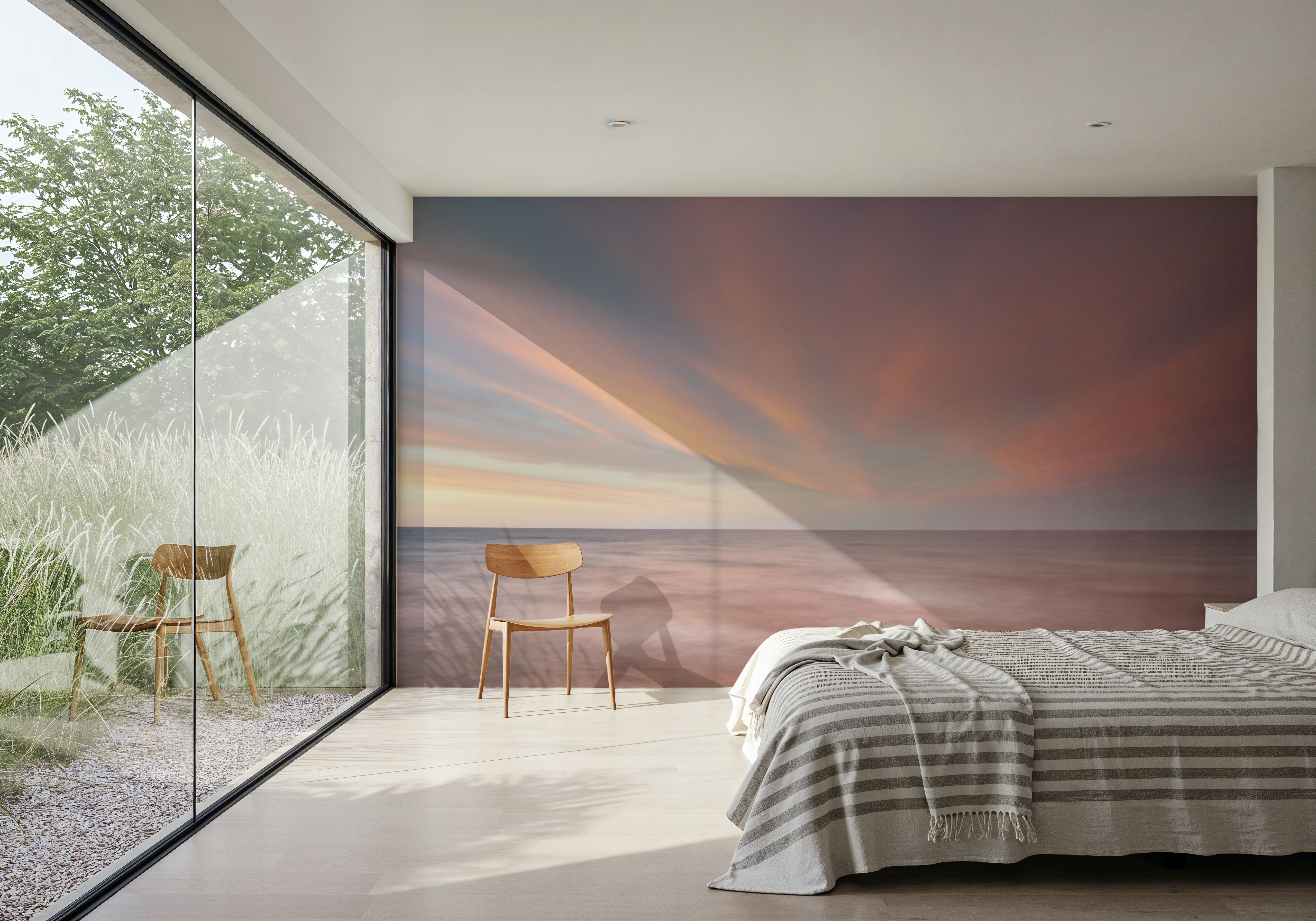 Pink Sky At Night, Papier peint