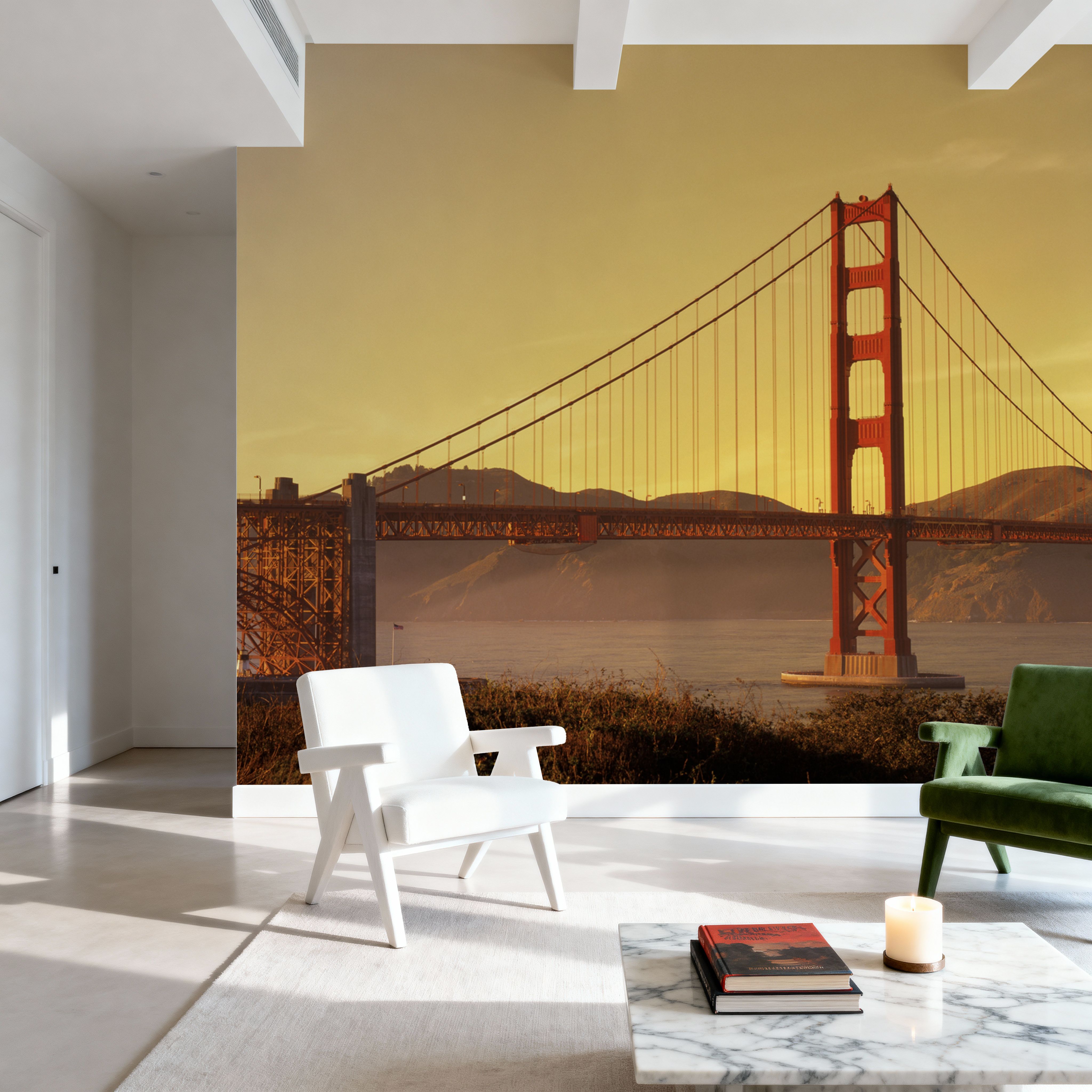 Crimson Bridge Twilight Yellow