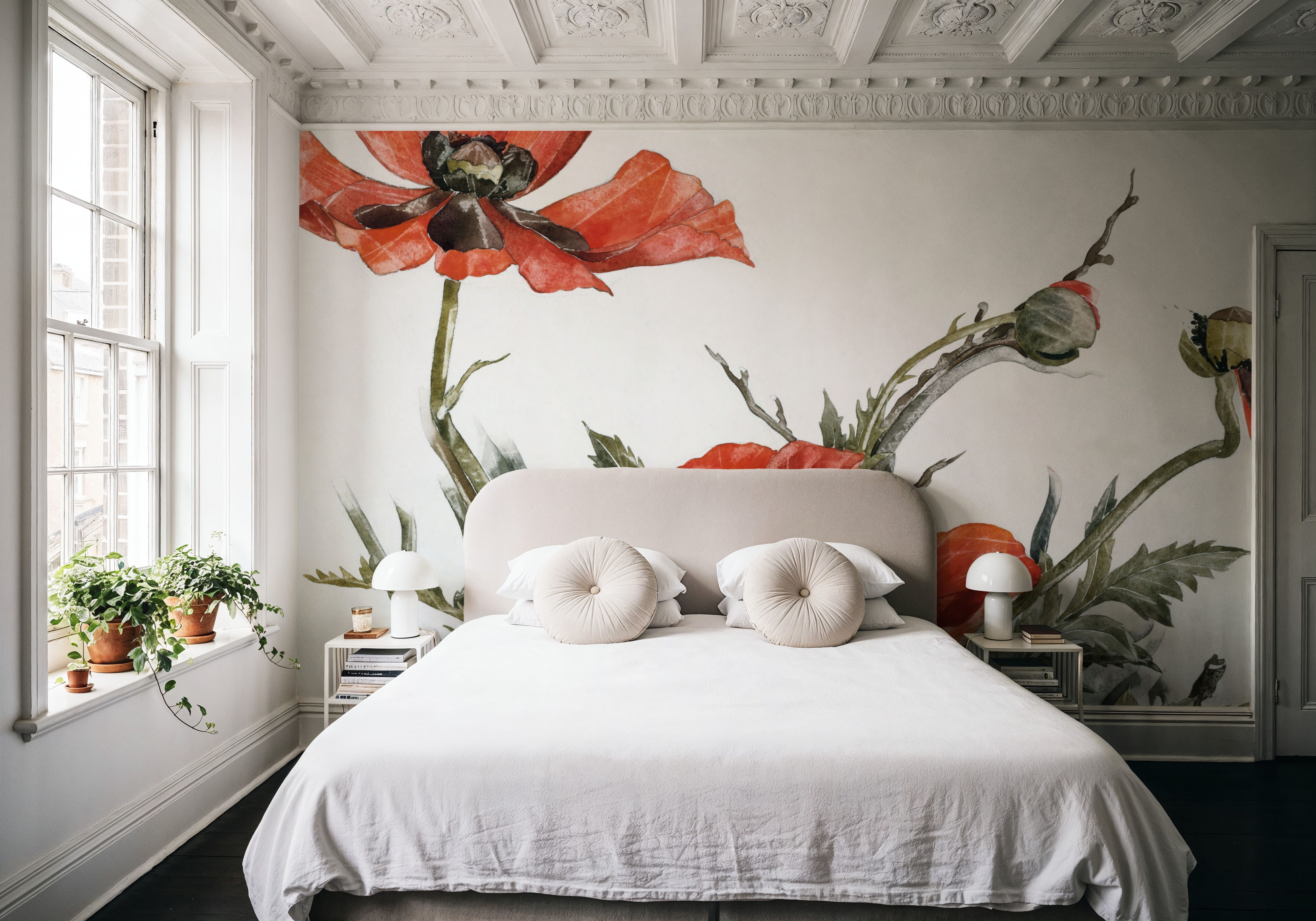 Red Poppies, Wallpaper