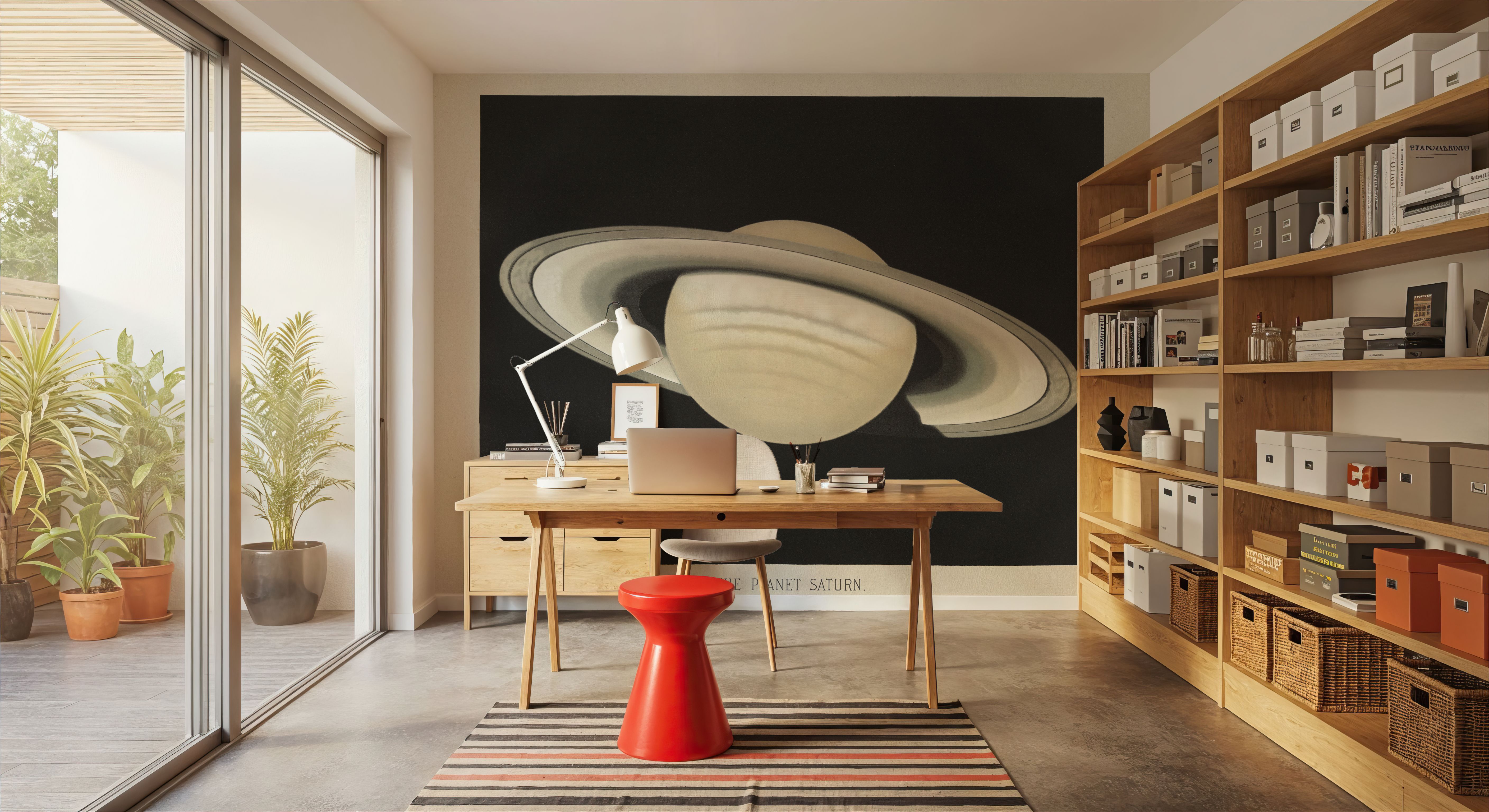 The Planet Saturn - Framed