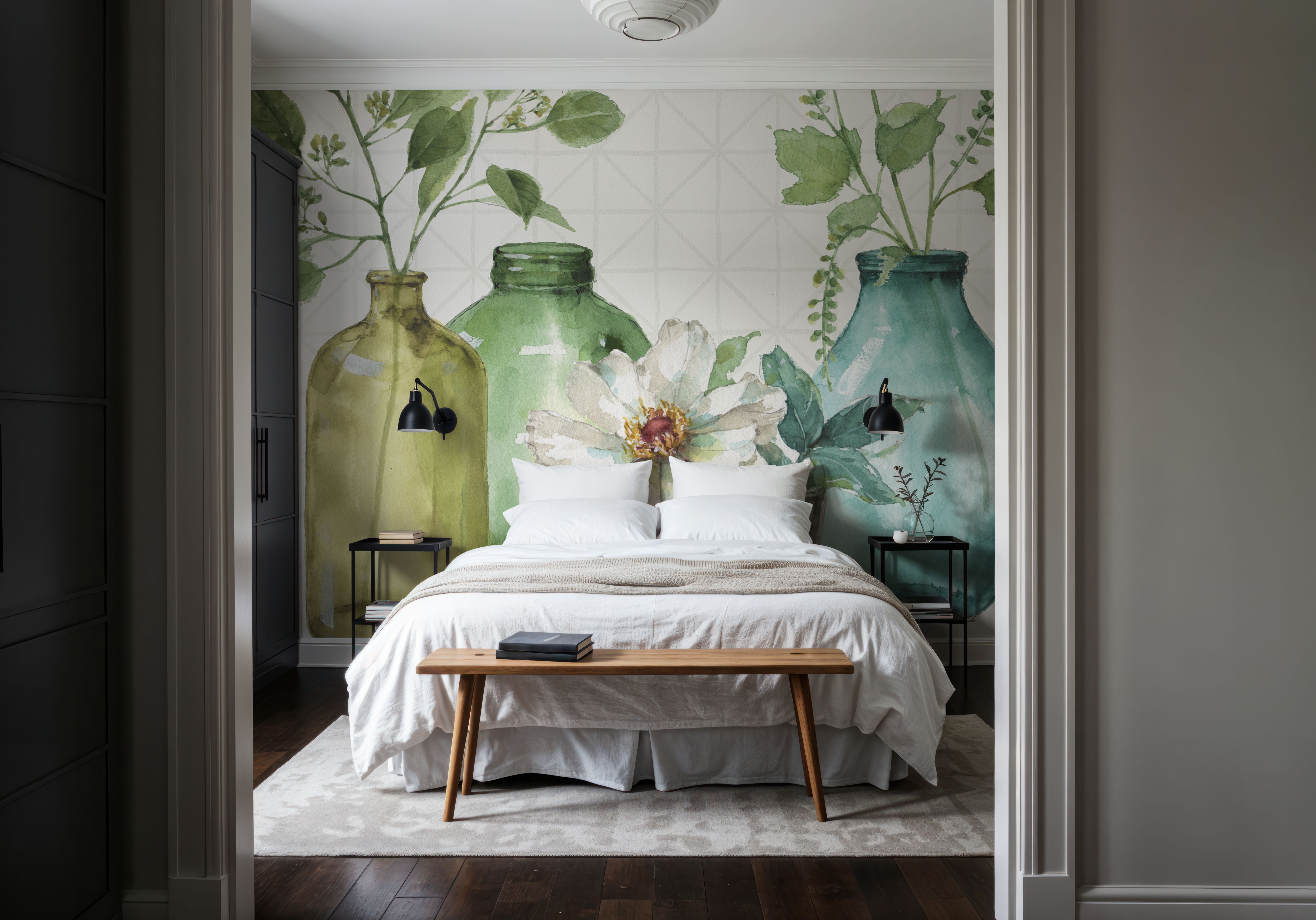 Mixed Greens LXI, Wallpaper