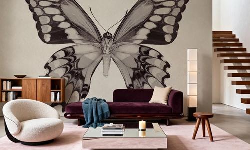 Butterfly VI Gray