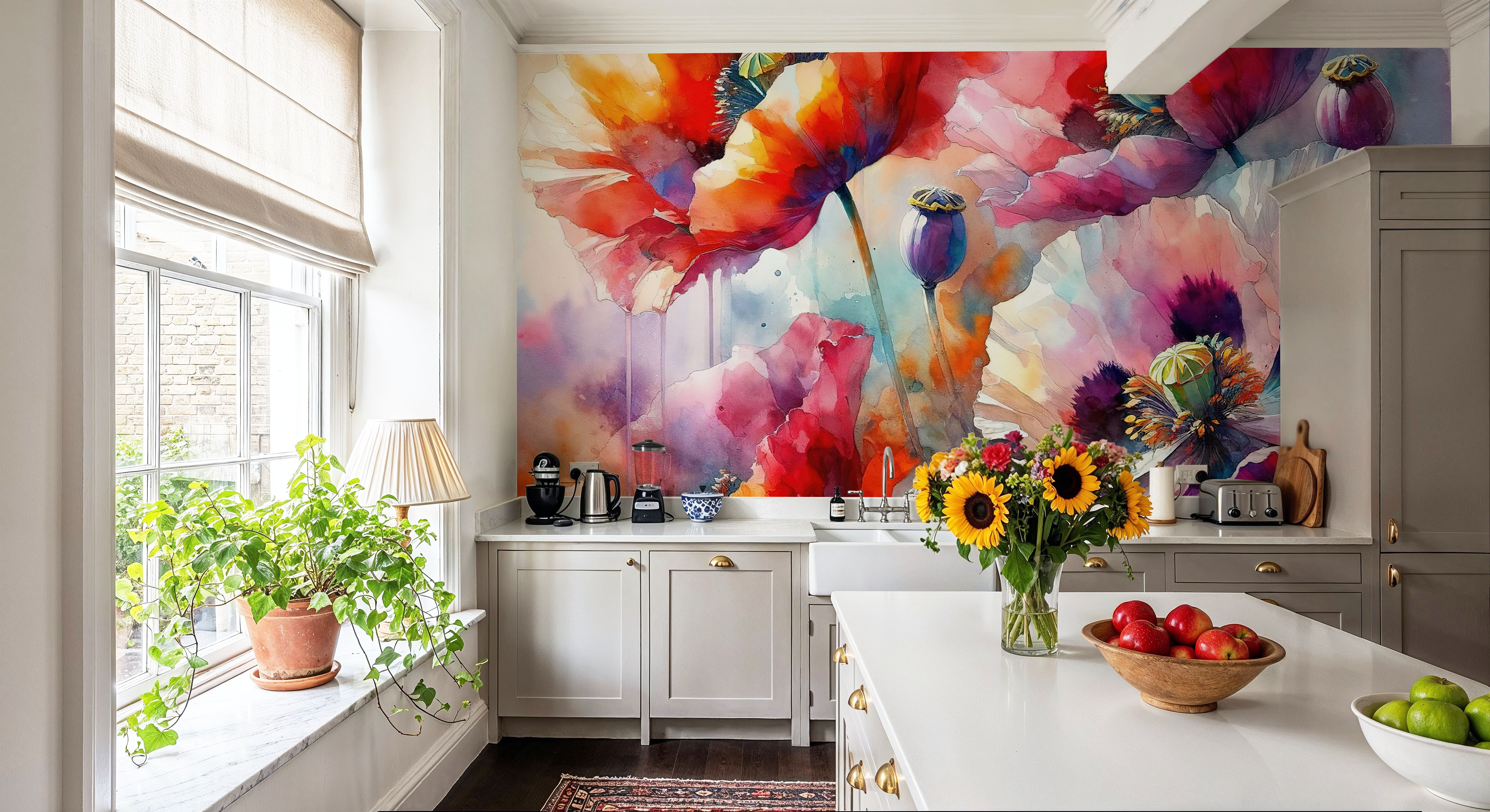 Intense Floral Radiance