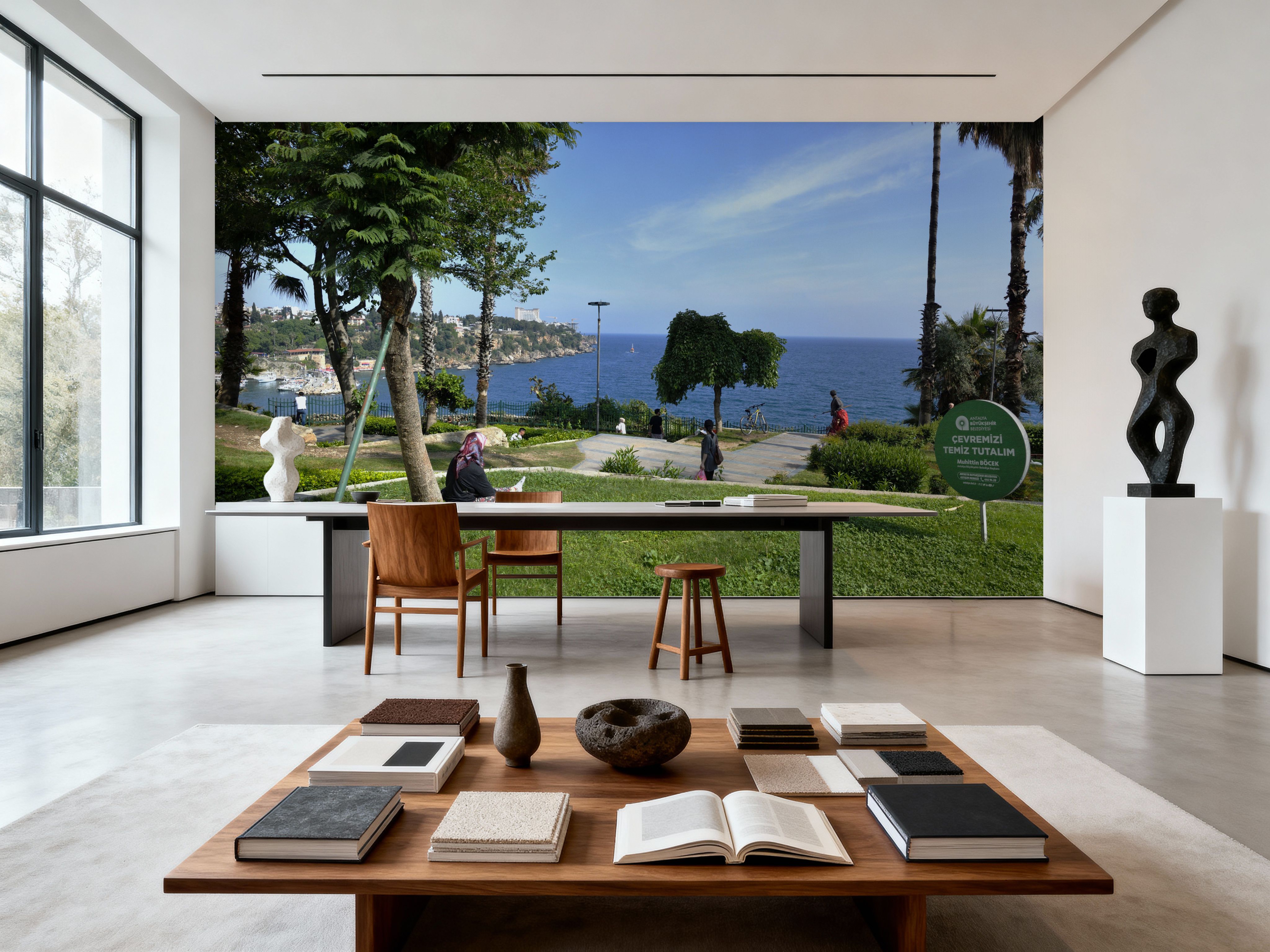 Mediterranean Coastal Viewpoint