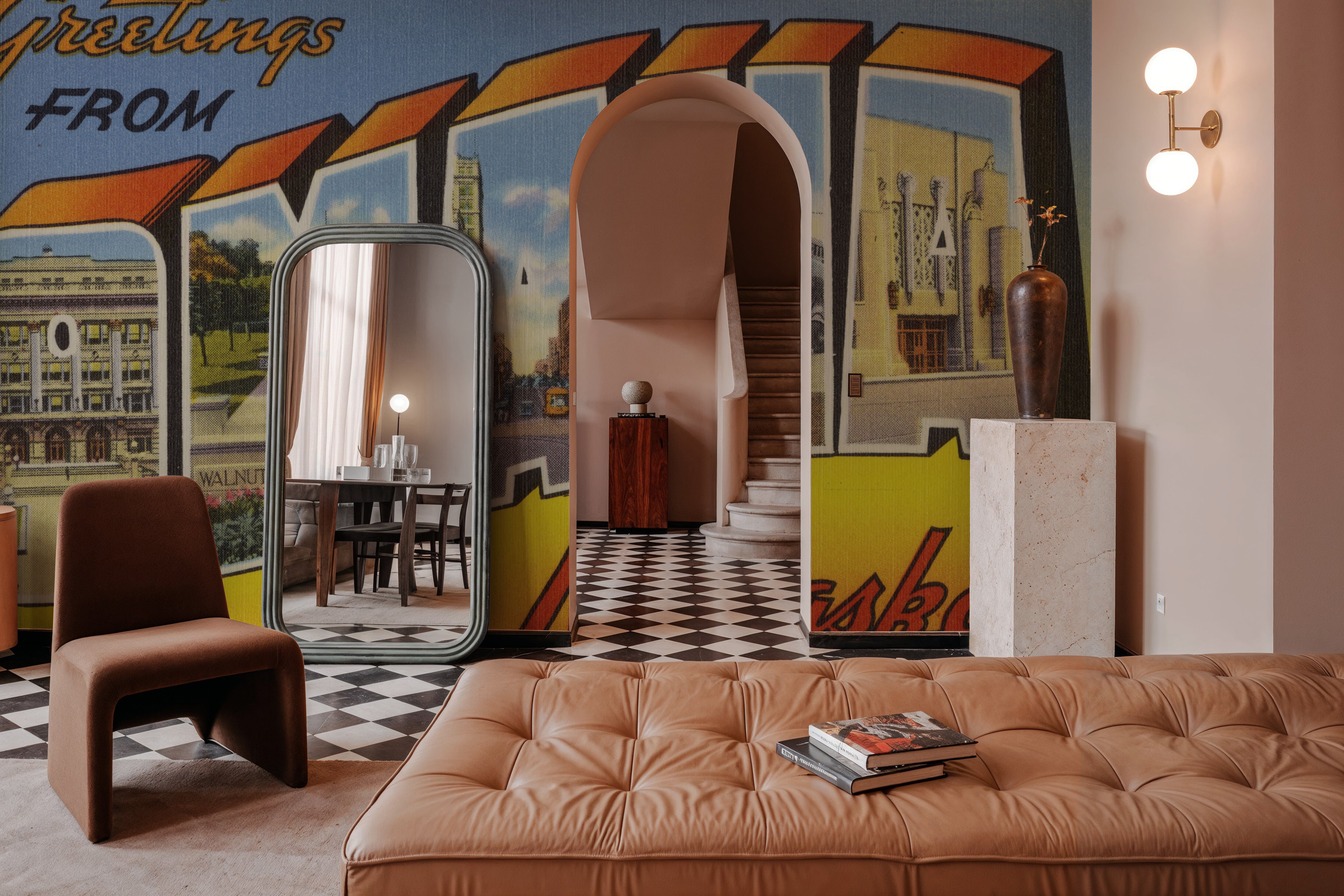 Greetings from Omaha - Screenprint Postcard