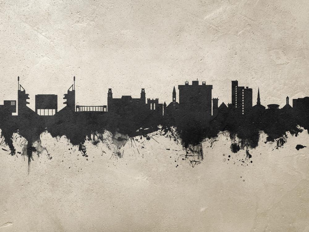 Fayetteville Arkansas Skyline Concrete