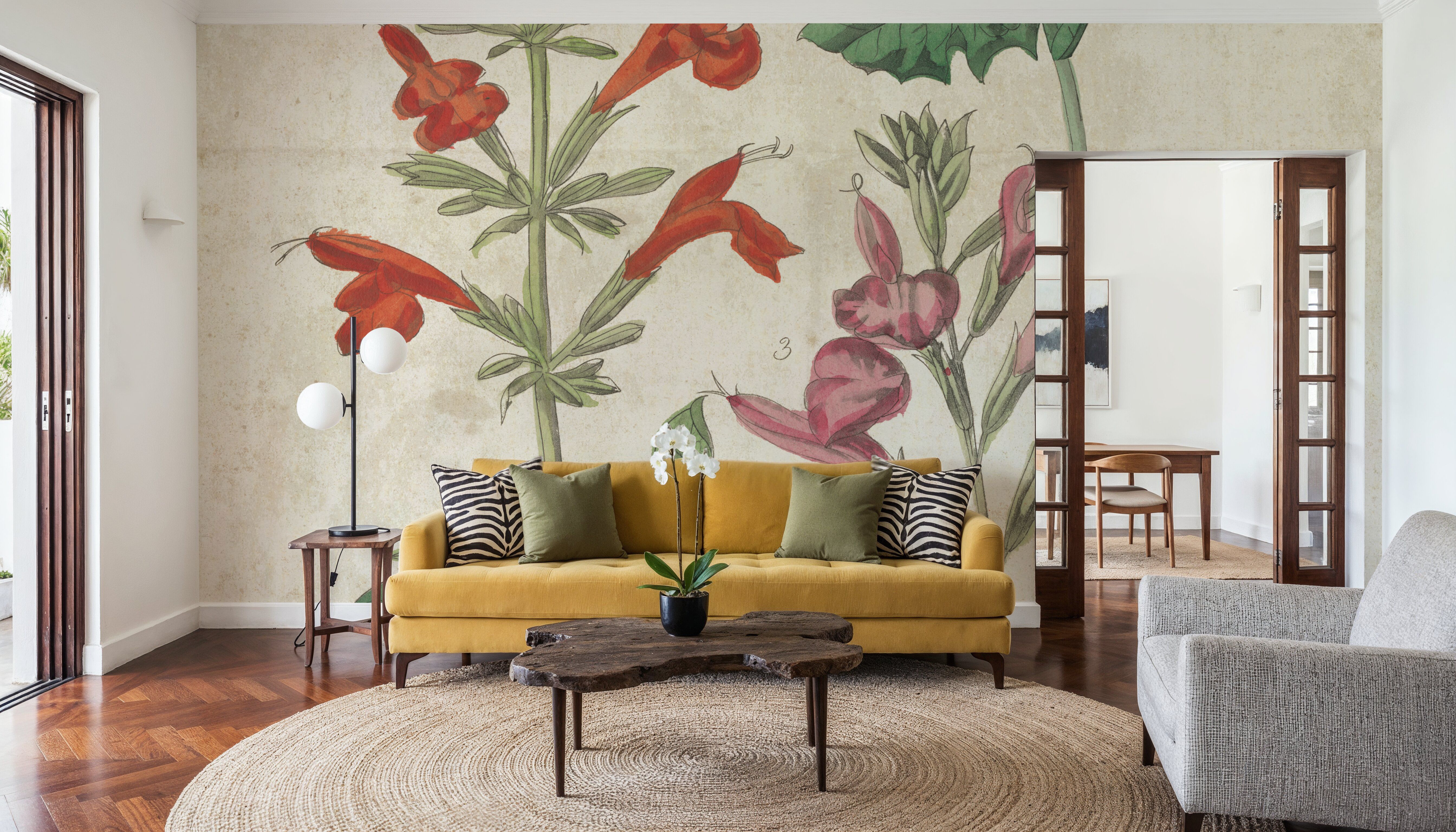 Salvia Florals Vintage I