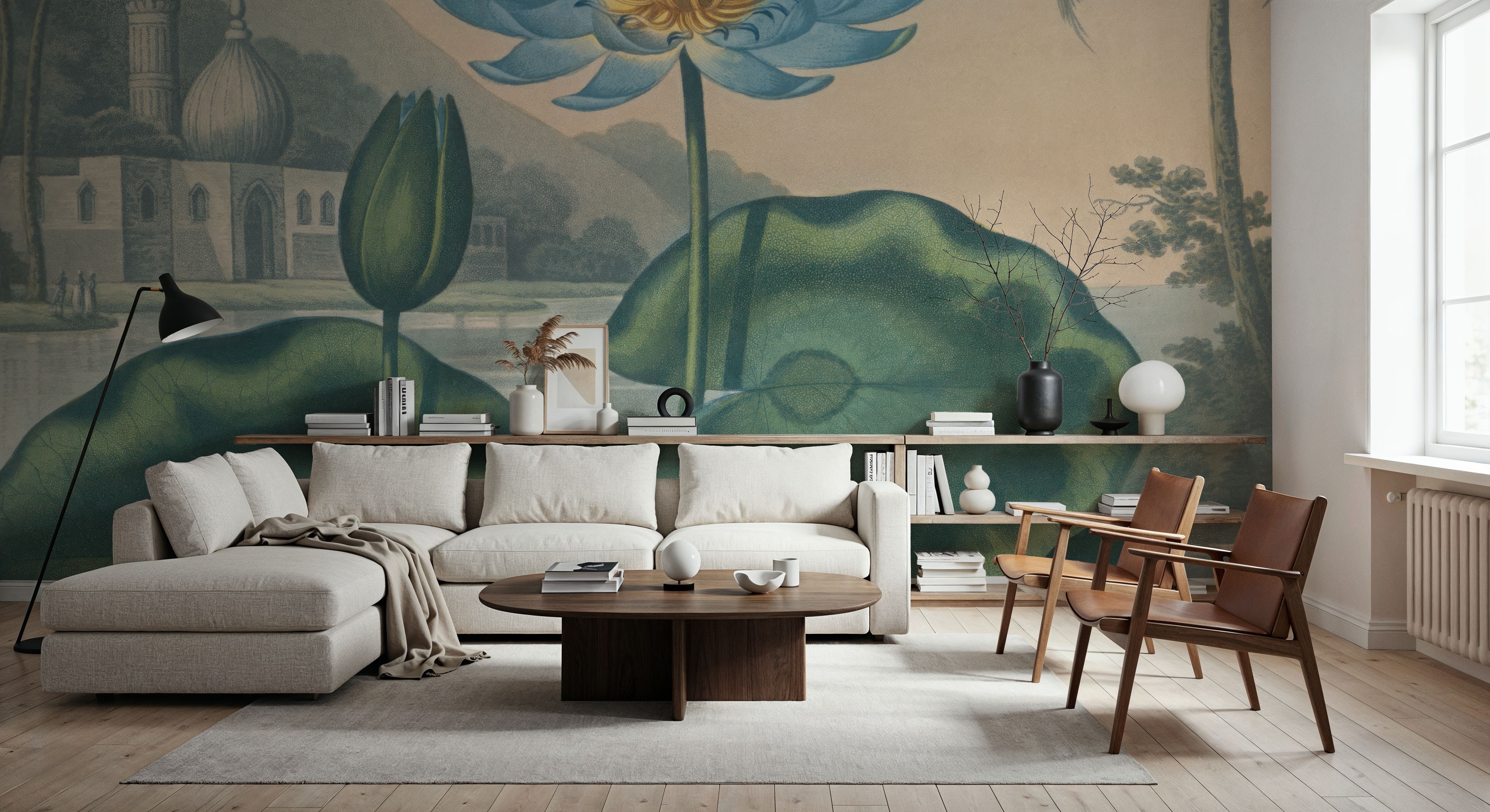 The Blue Egyptian Water Lily