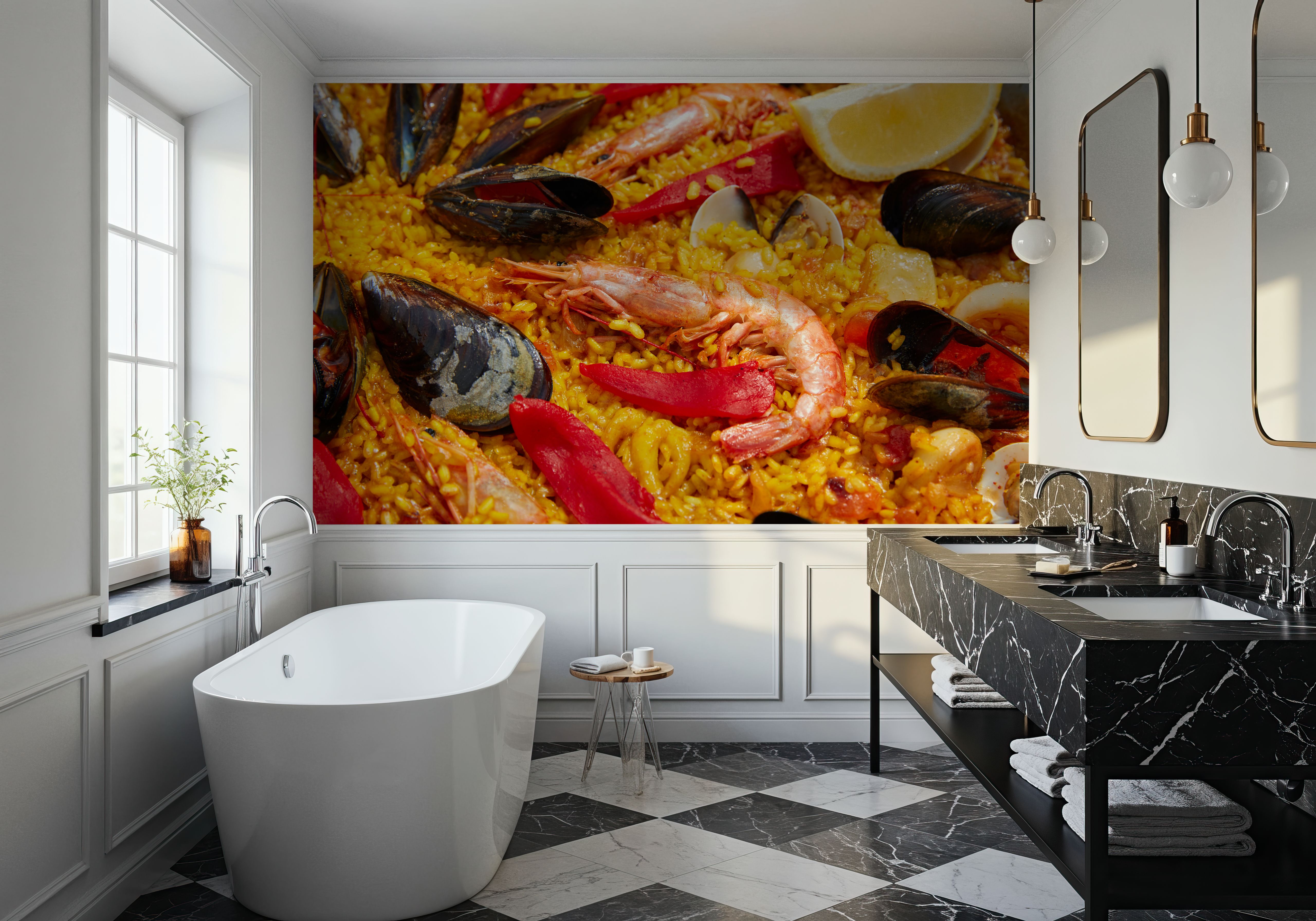 Spanish Seafood Paella